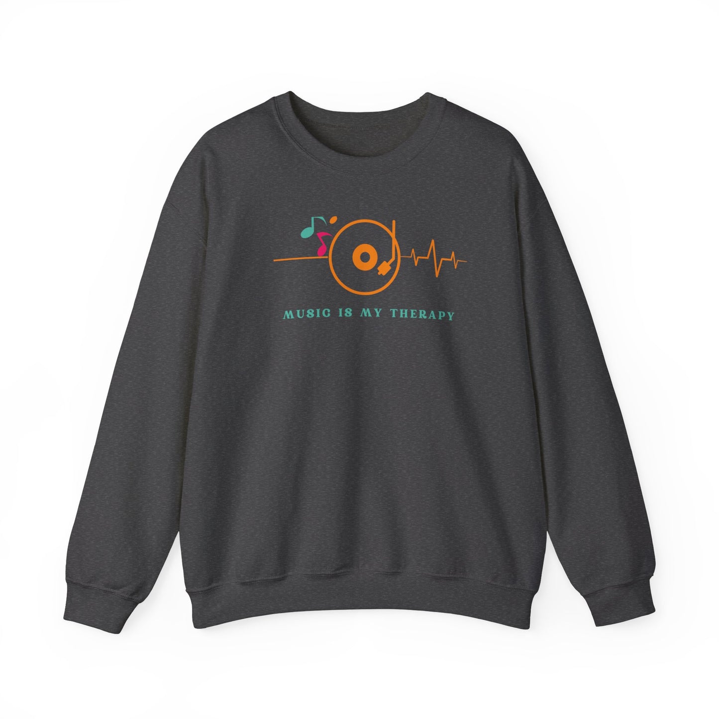 Music is my therapy Unisex Sweatshirt