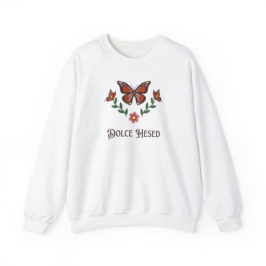 Dolce Hesed Butterfly Unisex Heavy Sweatshirt