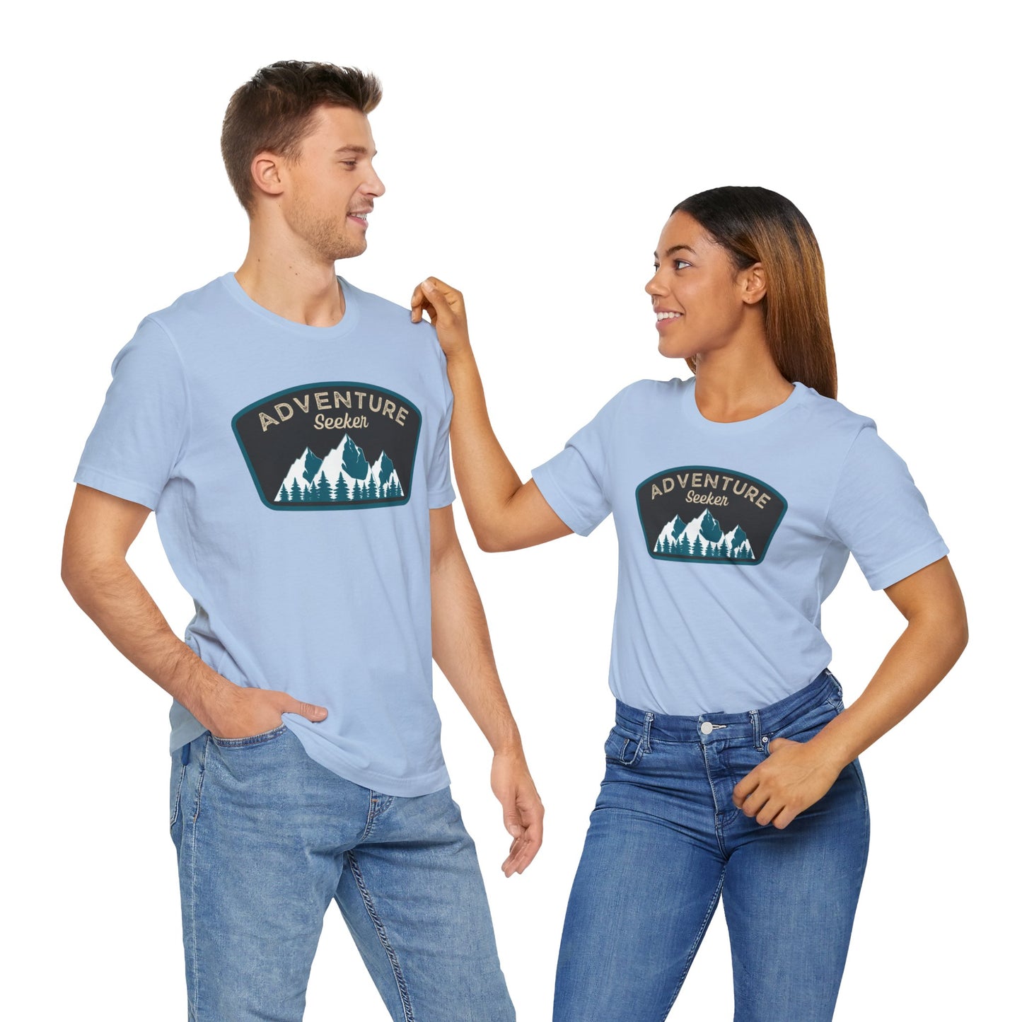 Adventure seeker Unisex Jersey Short Sleeve Tee