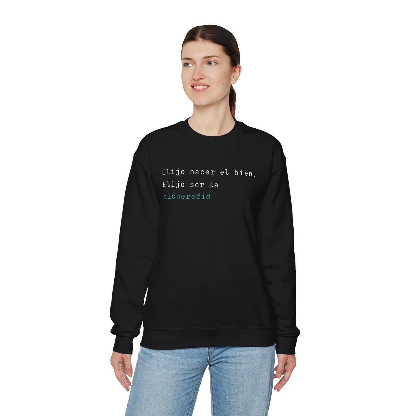 Elijo ser la diferencia Unisex Sweatshirt