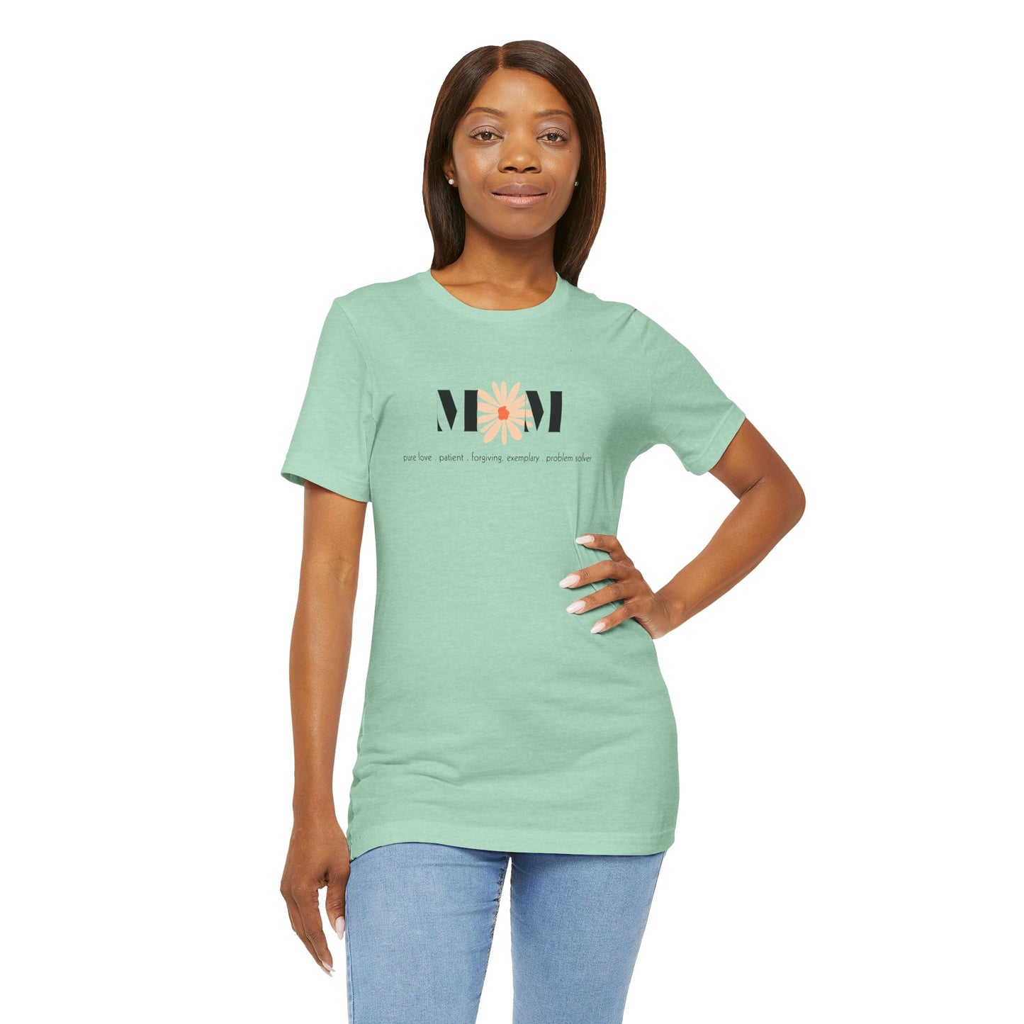 Mom Unisex Jersey Short Sleeve Tee