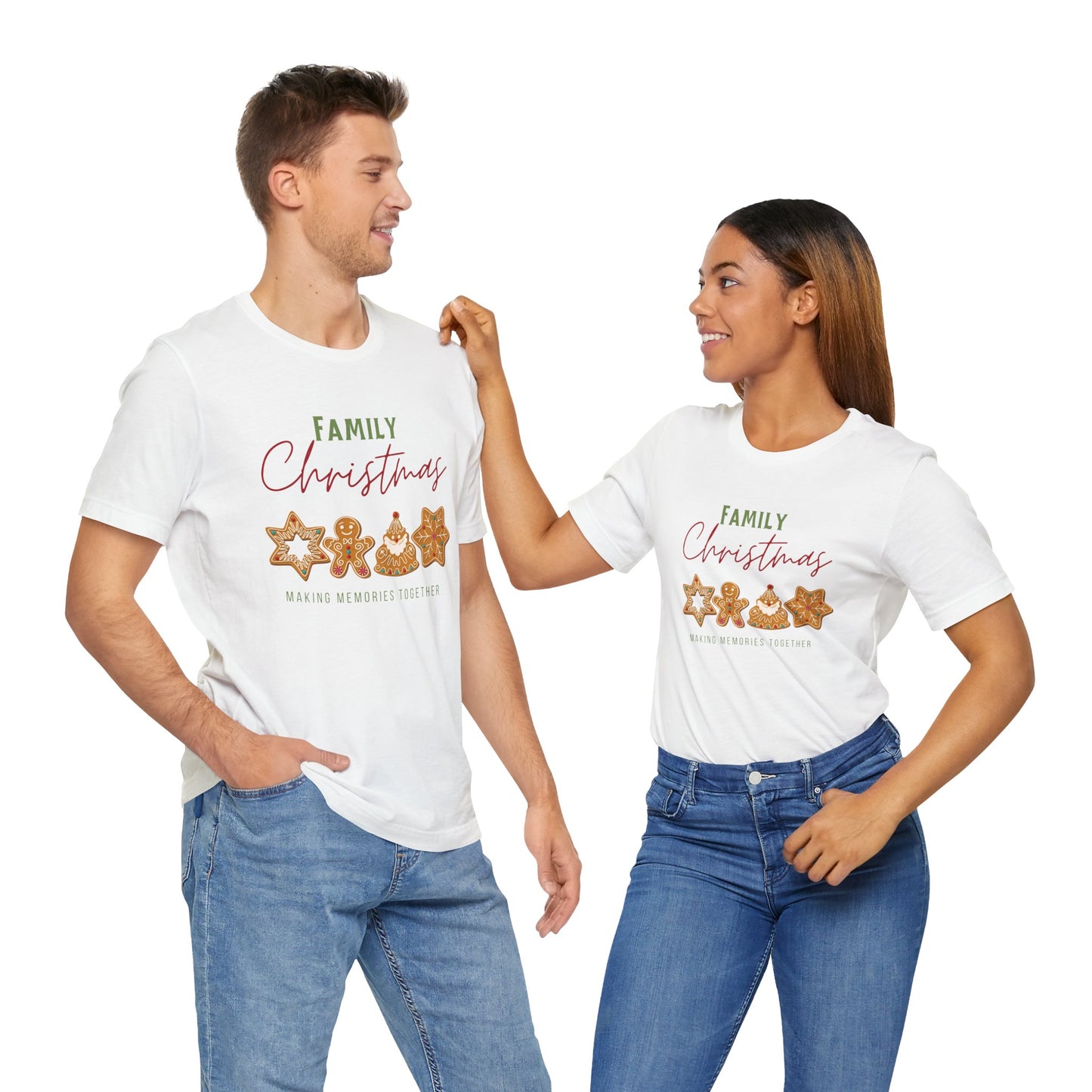 Family Christmas Cookies Unisex Tee