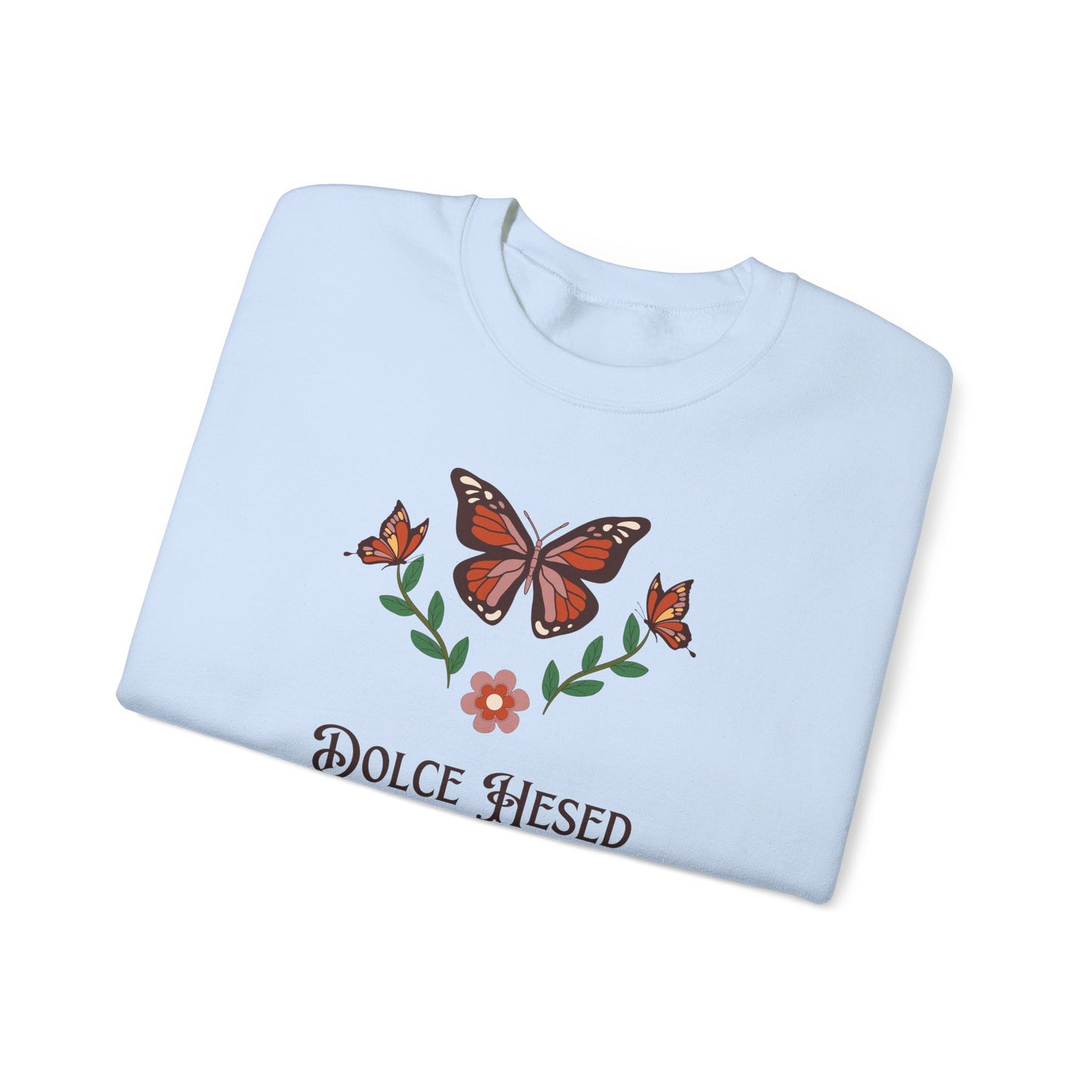 Dolce Hesed Butterfly Unisex Heavy Sweatshirt