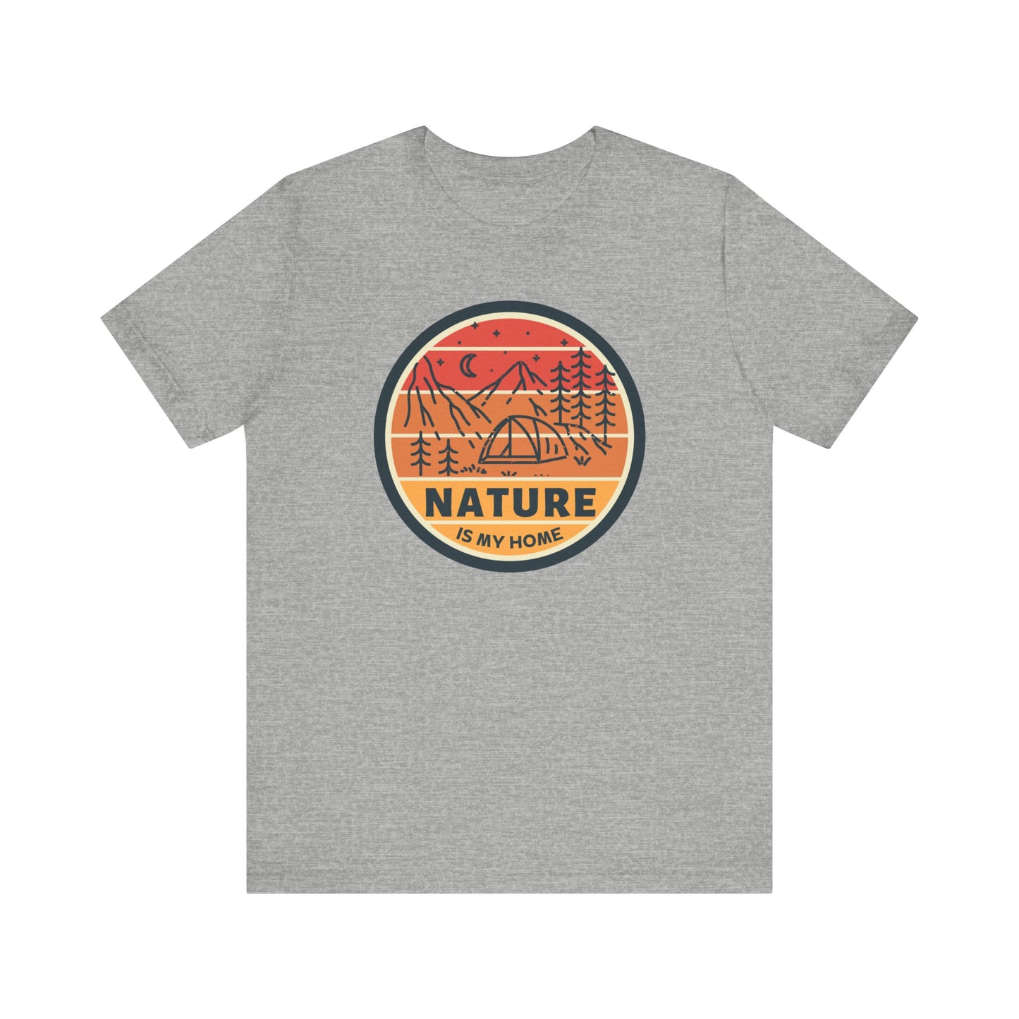 Nature is my home Unisex Jersey Short Sleeve Tee