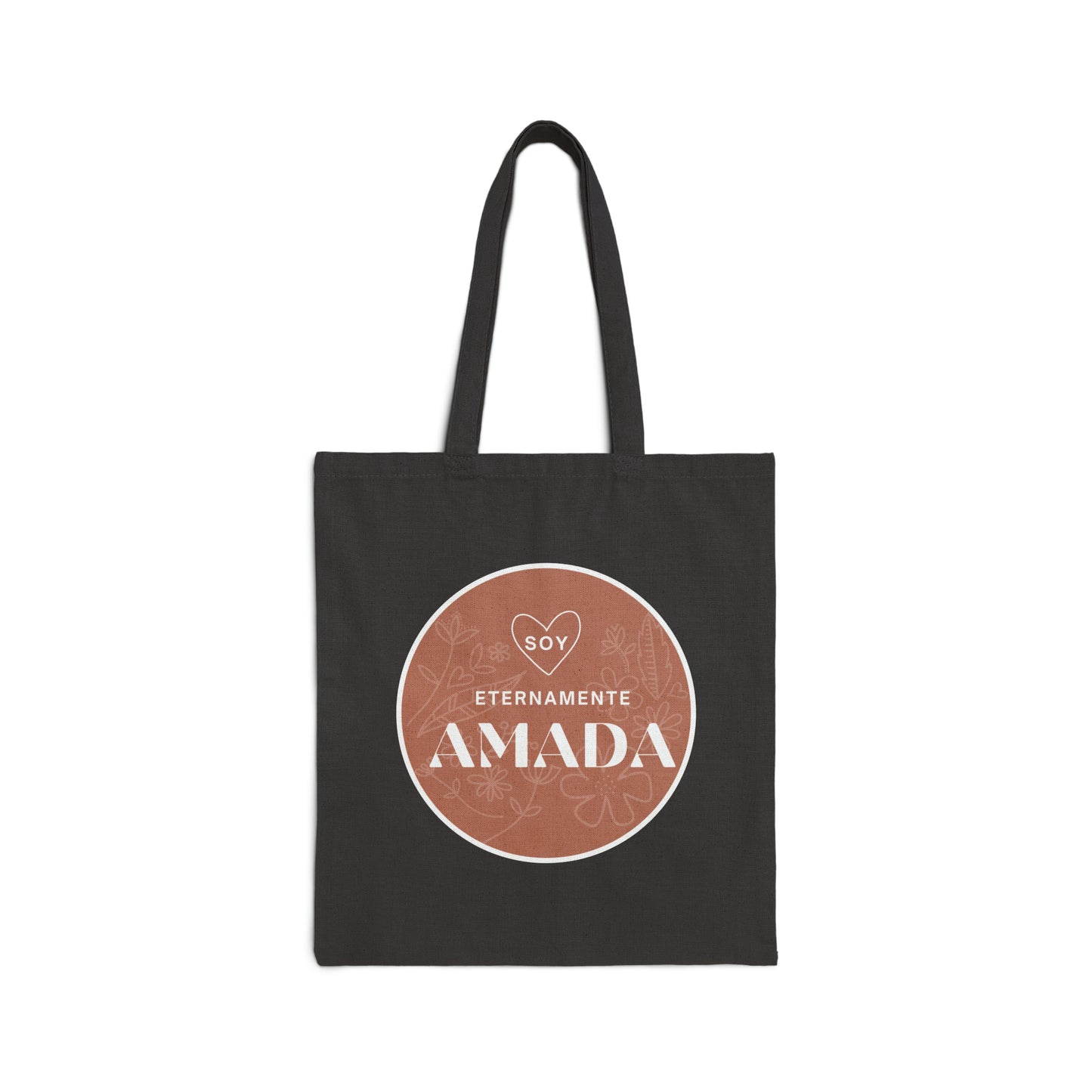 Soy Eternamente Amada Cotton Canvas Tote Bag