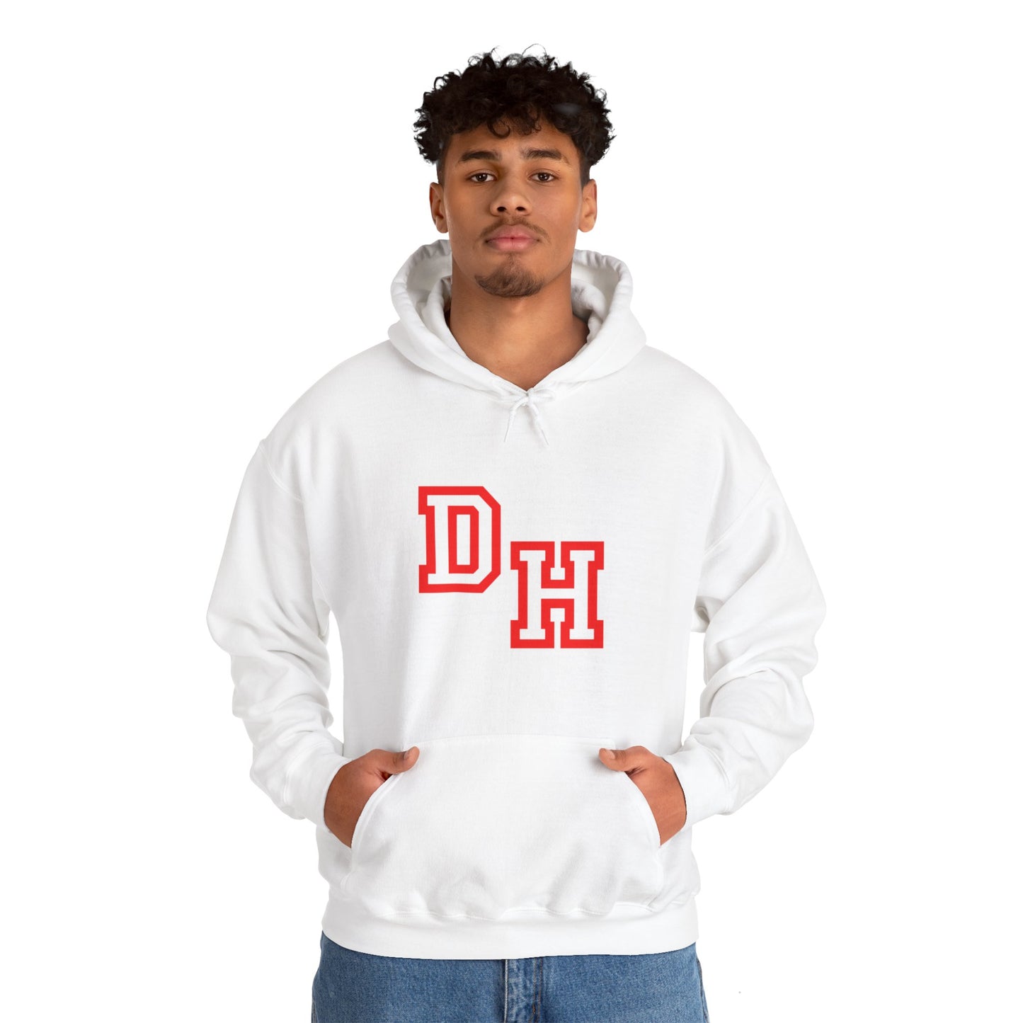 DH Red Unisex Hooded Sweatshirt