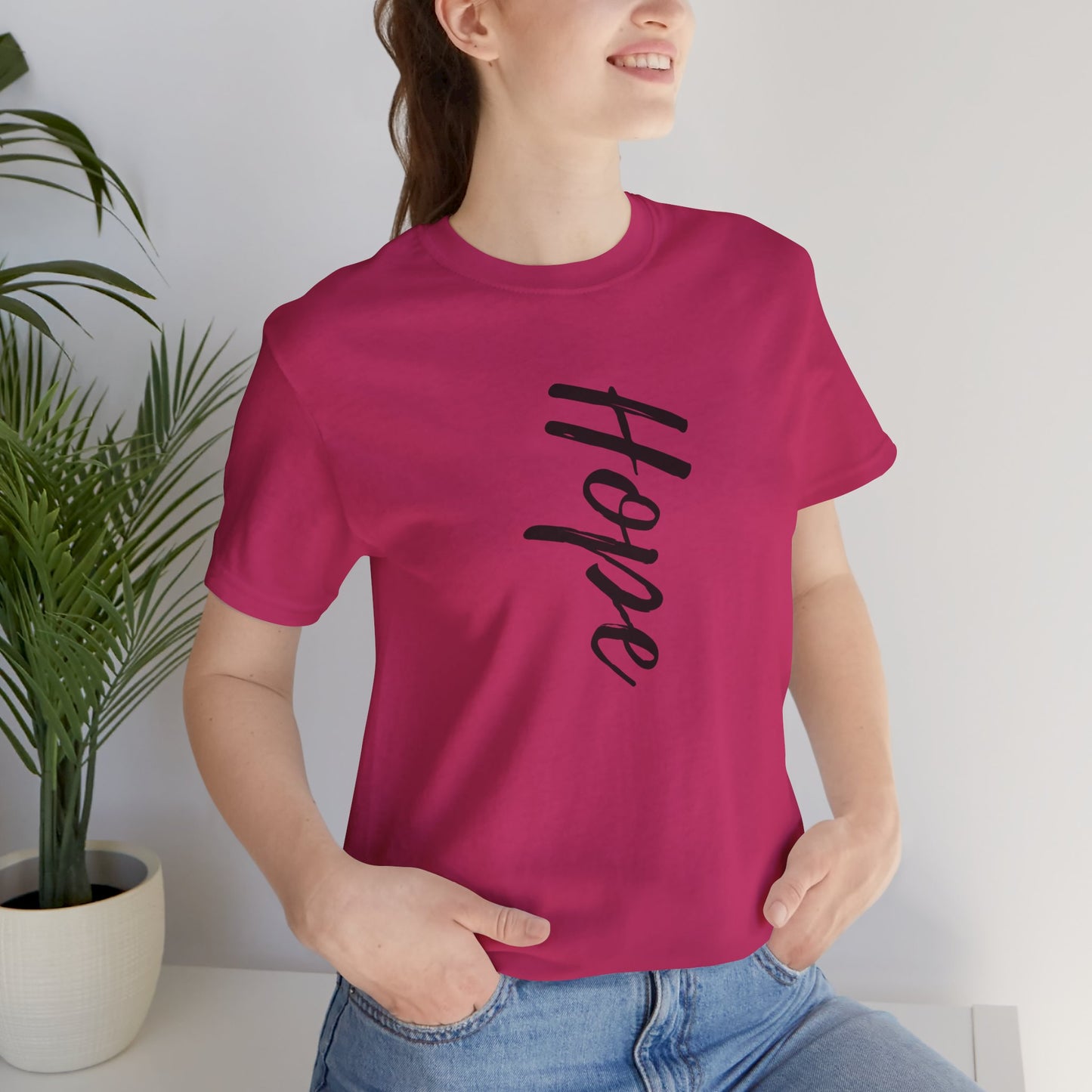 Hope Unisex Jersey Short Sleeve Tee