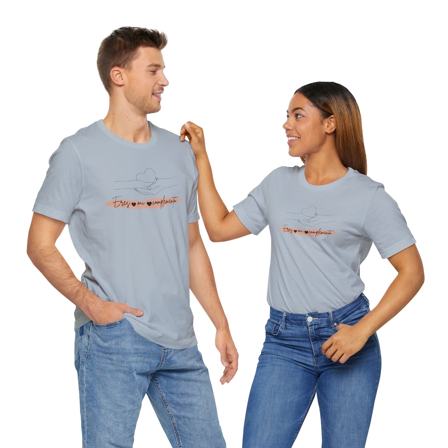 Eres mi complemento Unisex Jersey Short Sleeve Tee