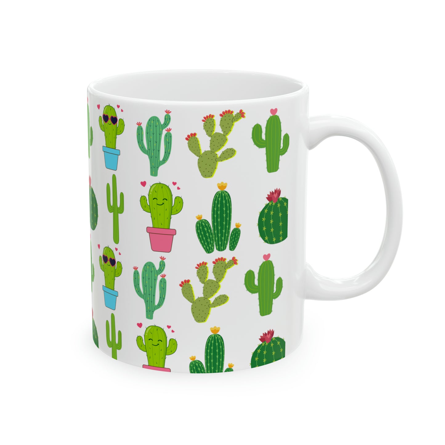 Cactus Ceramic Mug 11oz