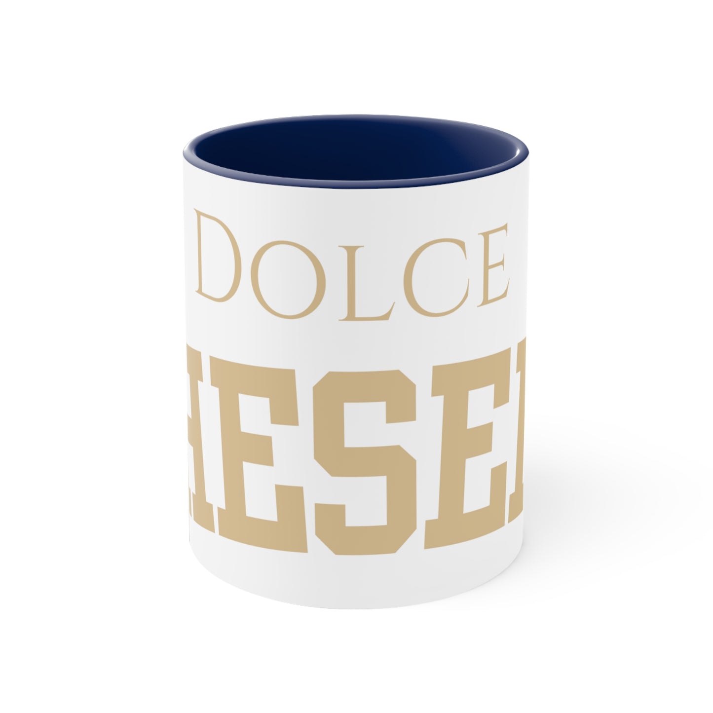 Dolce Hesed Cream Accent Coffee Mug, 11oz