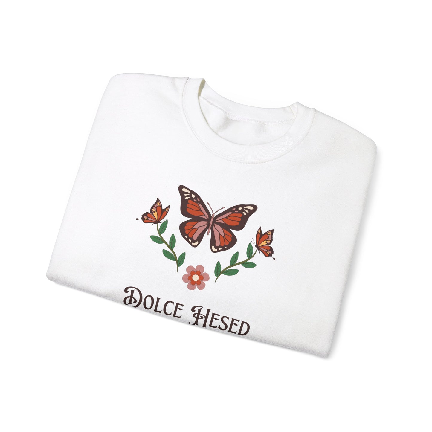 Dolce Hesed Butterfly Unisex Heavy Sweatshirt