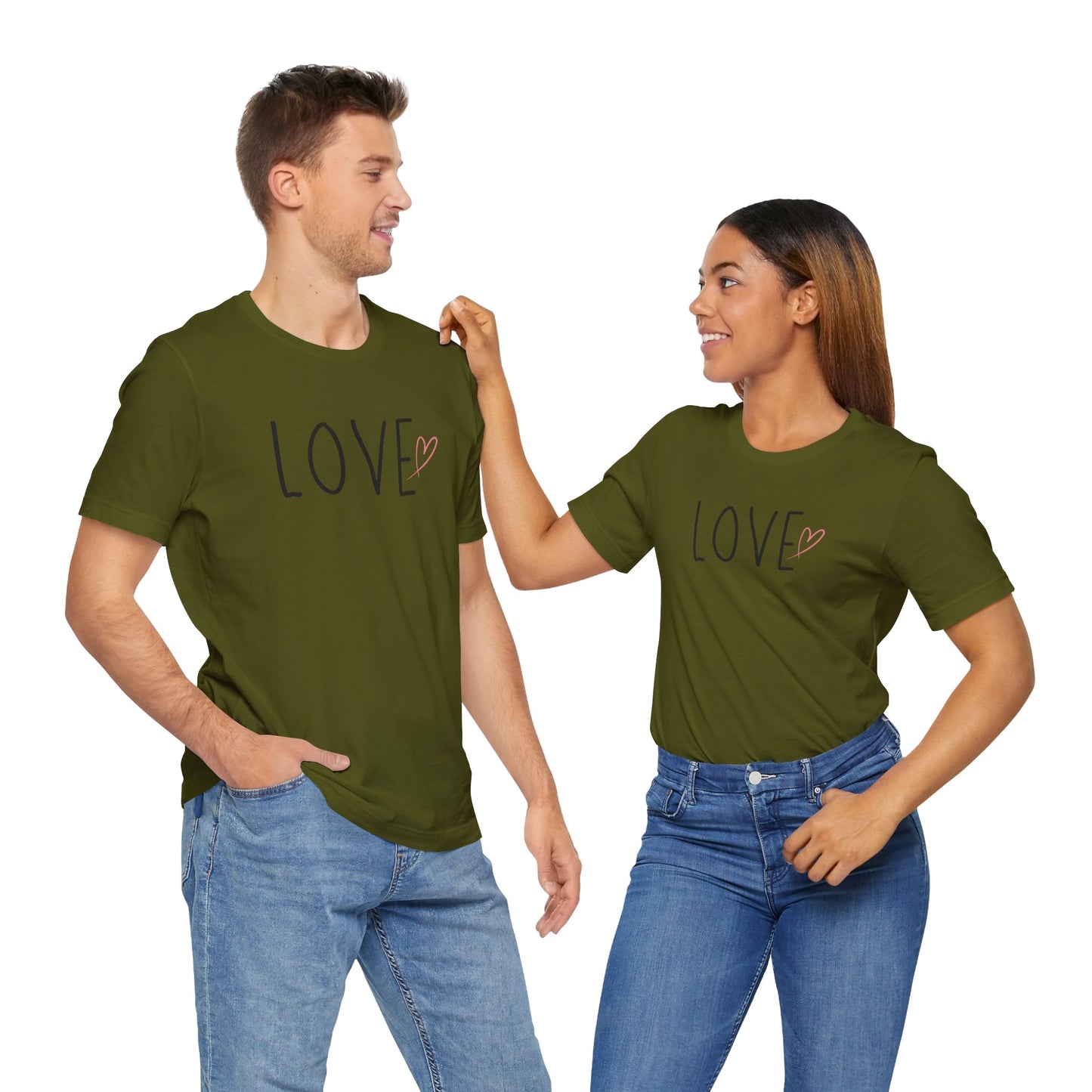 Love Unisex Jersey Short Sleeve Tee