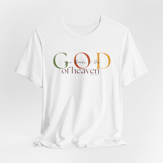 God of Heaven Unisex Tee