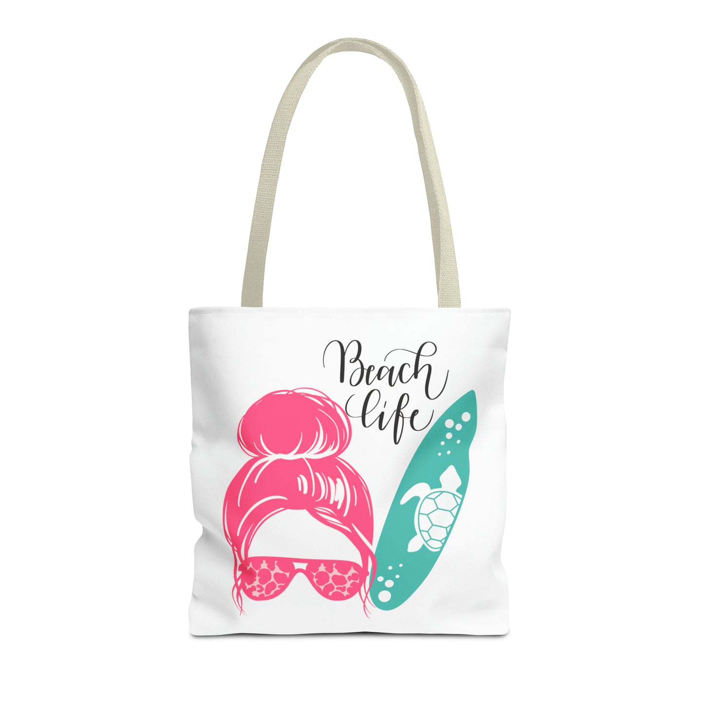 Beach life girl Tote Bag (AOP)