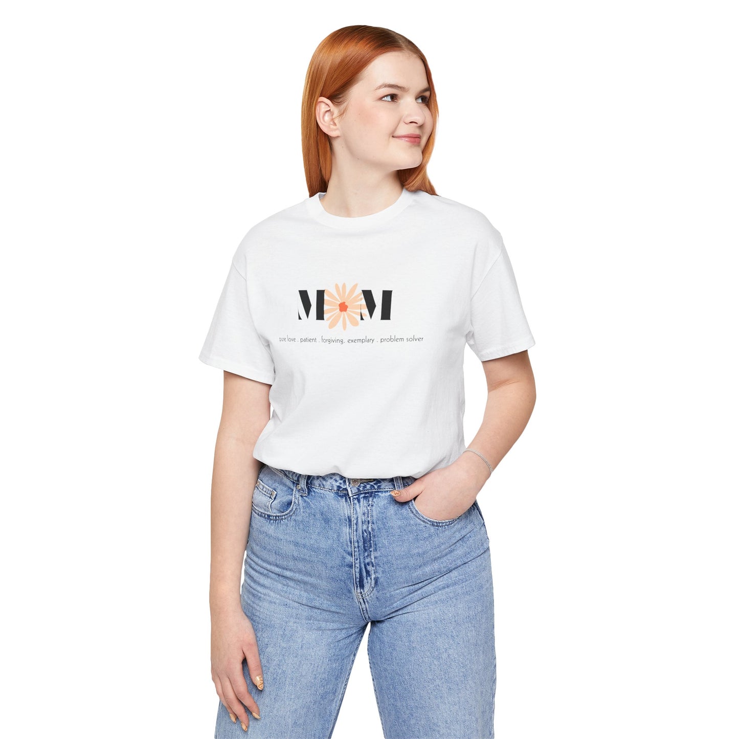 Mom Unisex Jersey Short Sleeve Tee