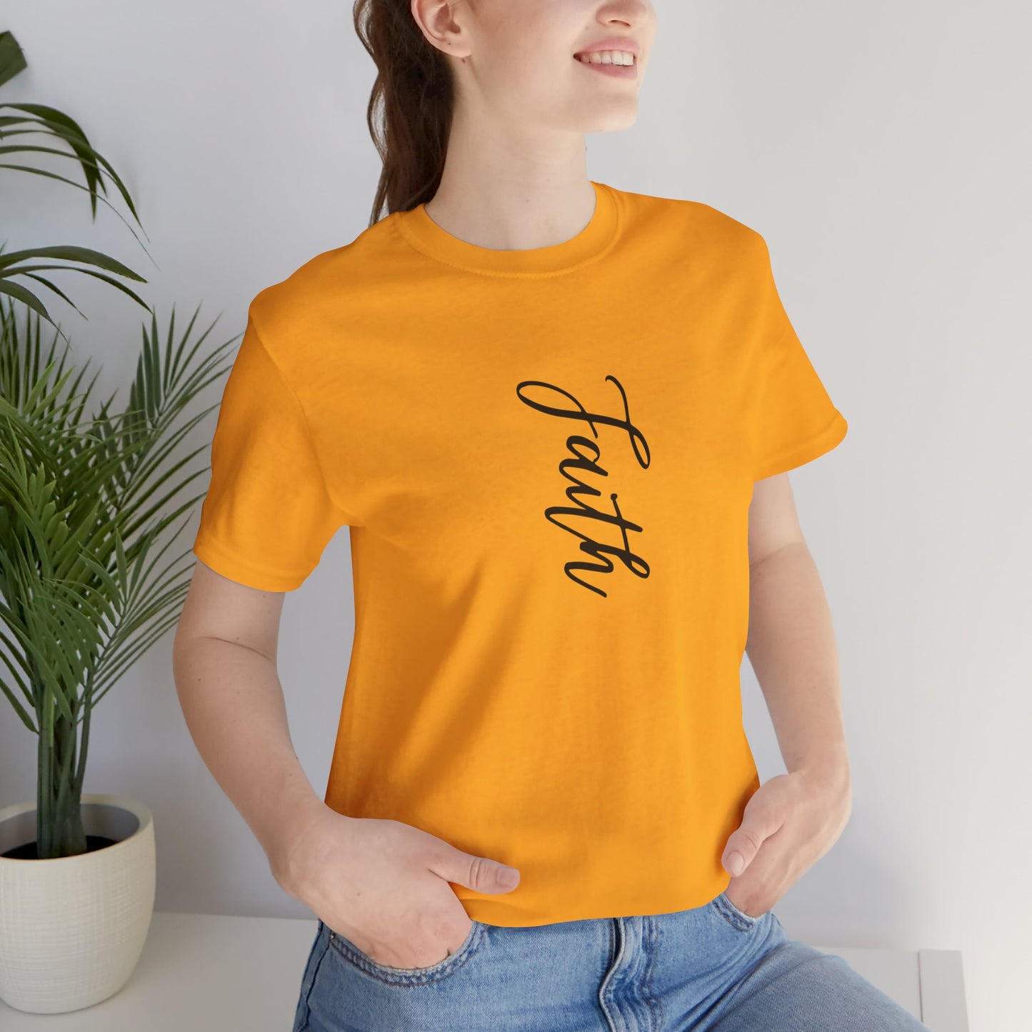 Faith Unisex Jersey Short Sleeve Tee