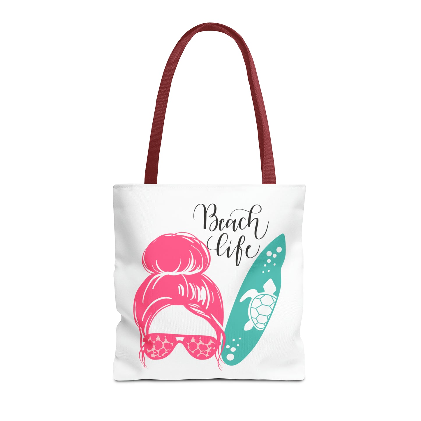 Beach life girl Tote Bag (AOP)