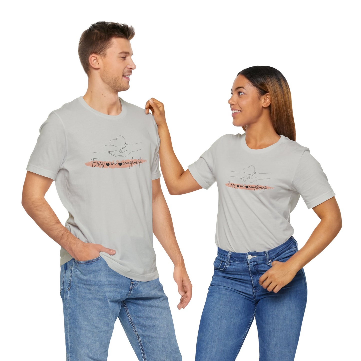 Eres mi complemento Unisex Jersey Short Sleeve Tee