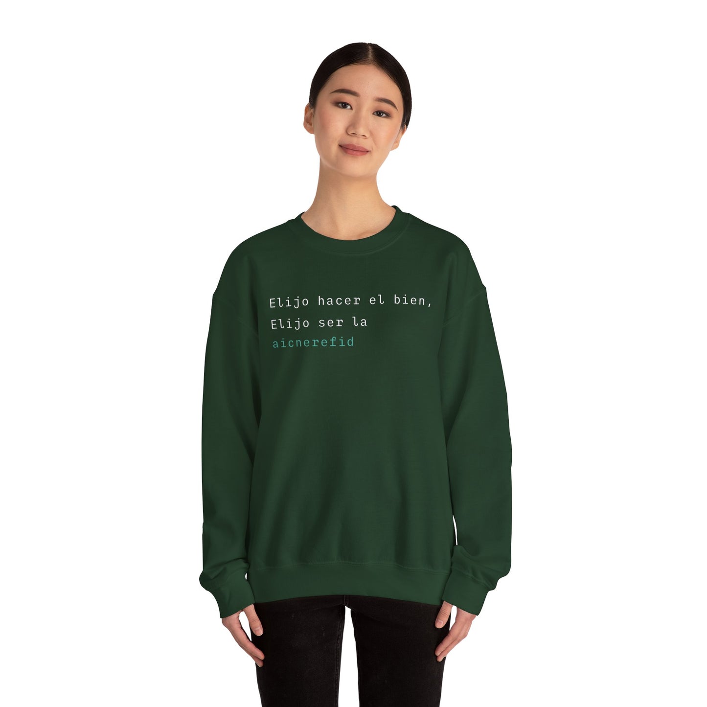 Elijo ser la diferencia Unisex Sweatshirt