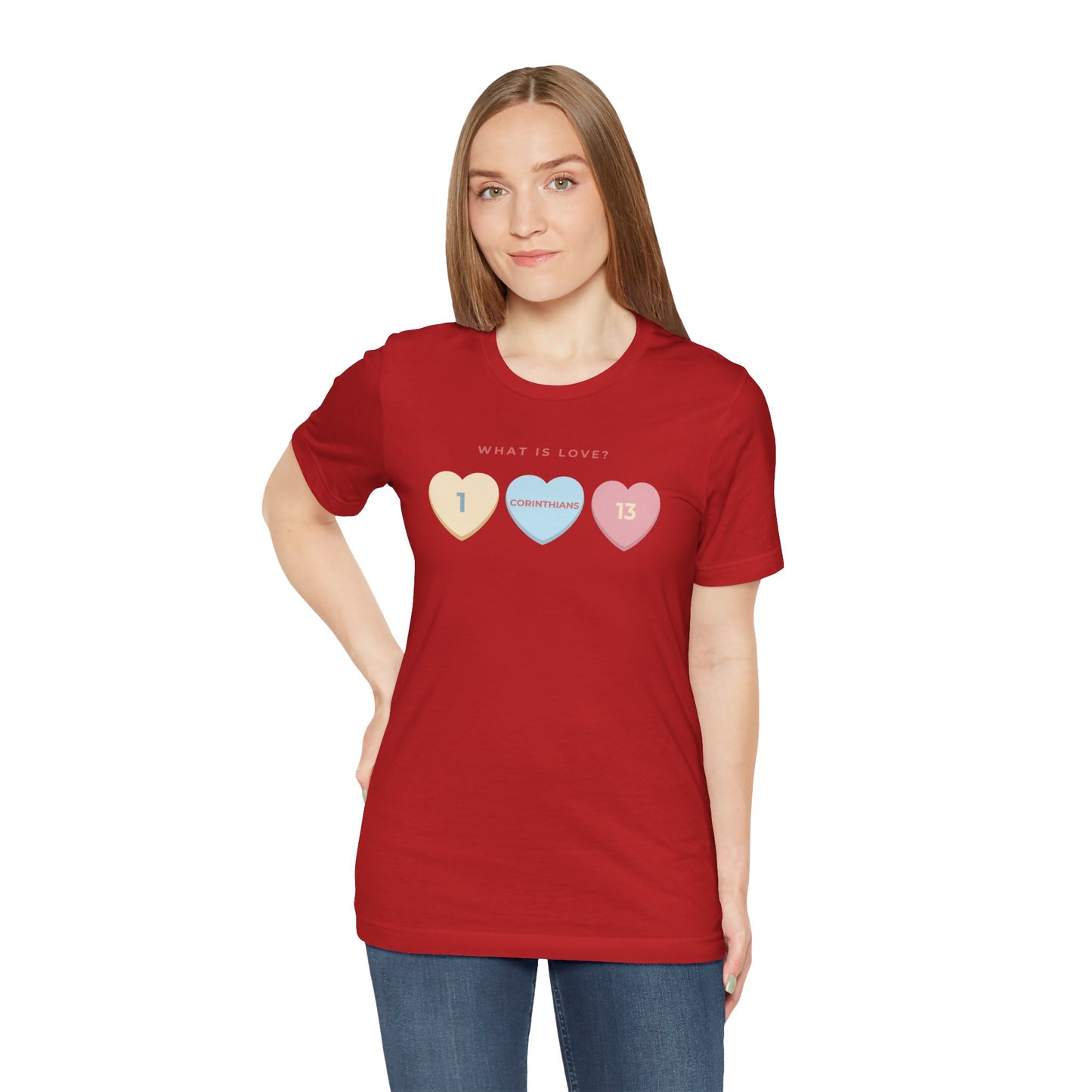 What is love? Unisex Jersey Short Sleeve Tee