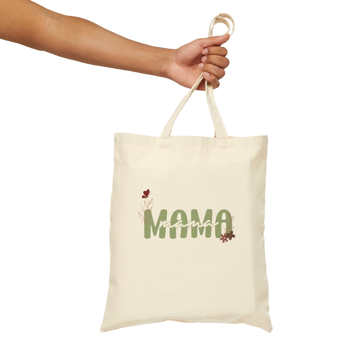 Mama Cotton Canvas Tote Bag