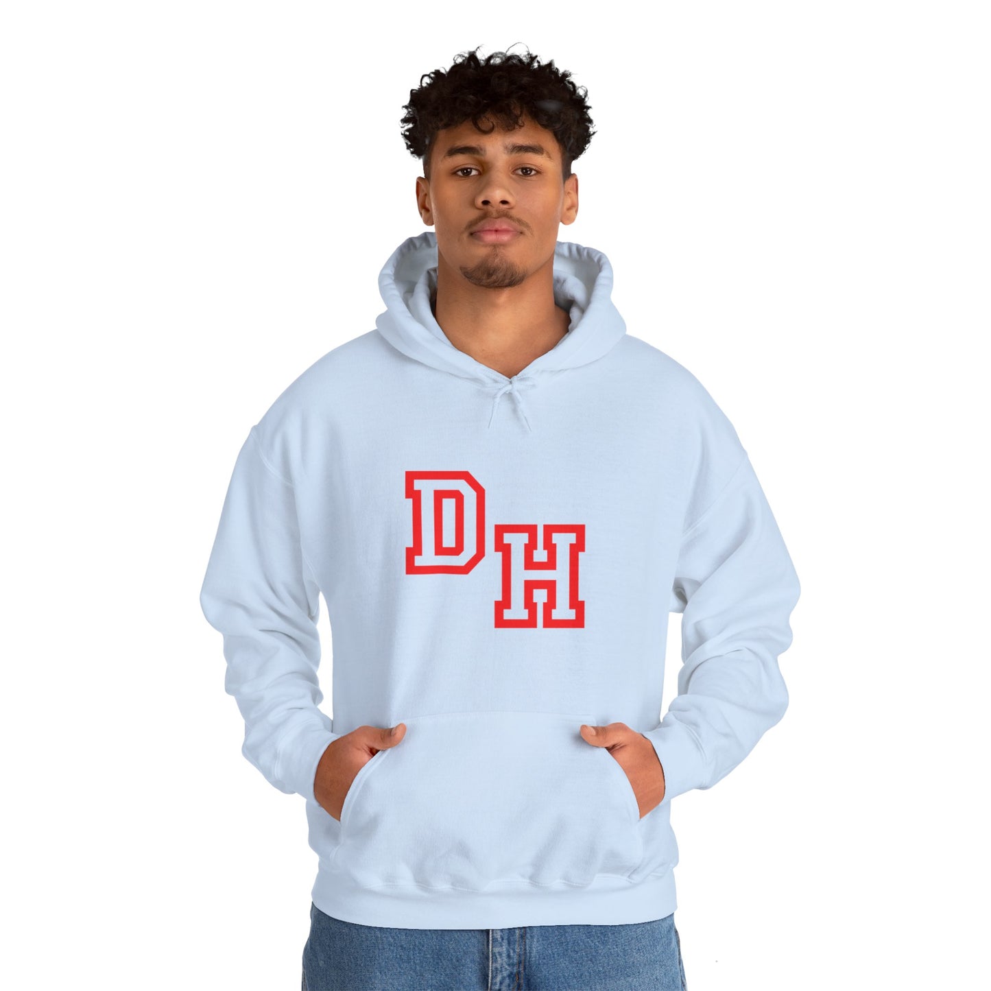 DH Red Unisex Hooded Sweatshirt