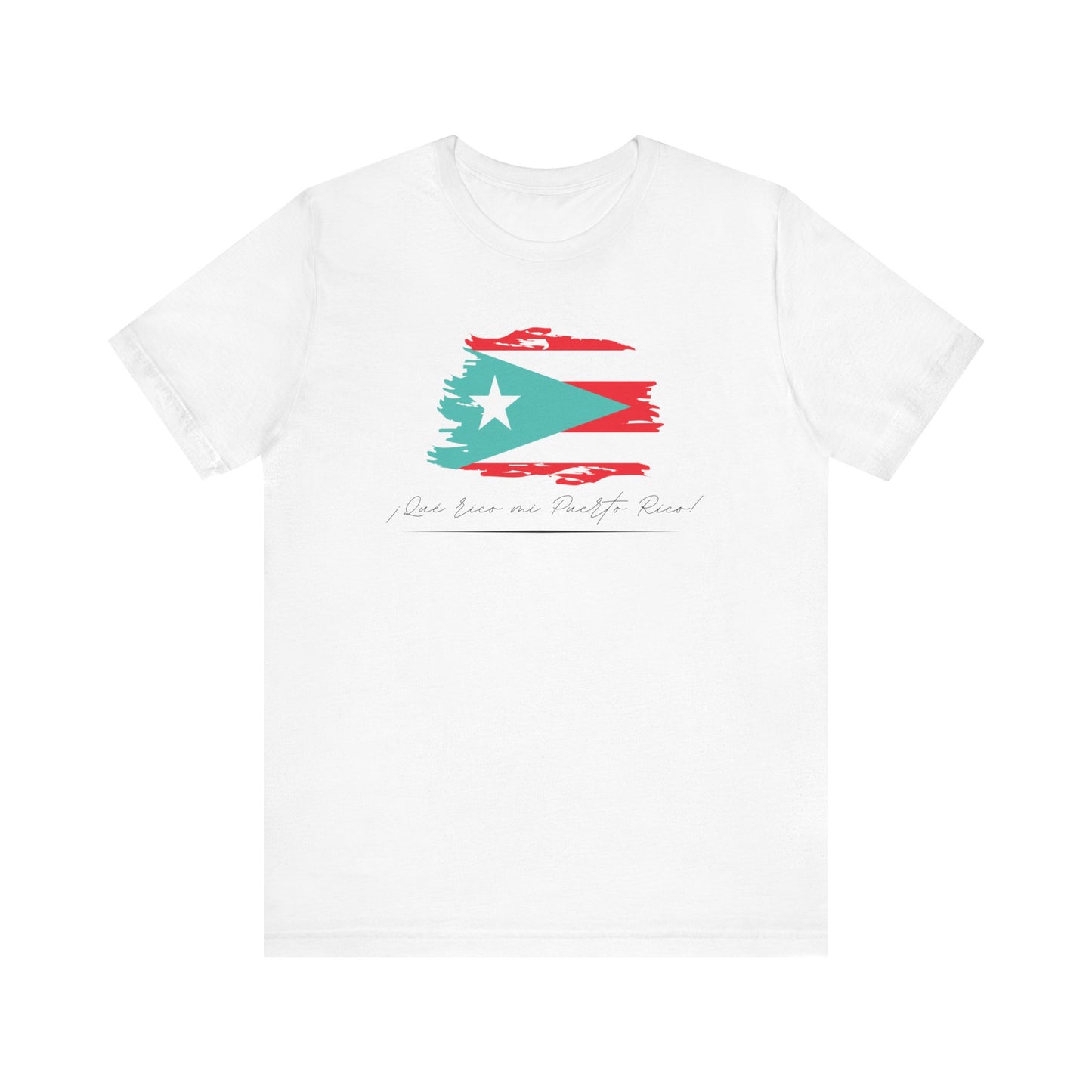 Que rico es mi Puerto Rico Unisex Jersey Short Sleeve Tee