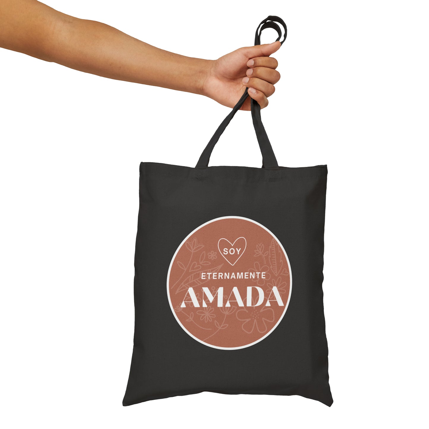 Soy Eternamente Amada Cotton Canvas Tote Bag