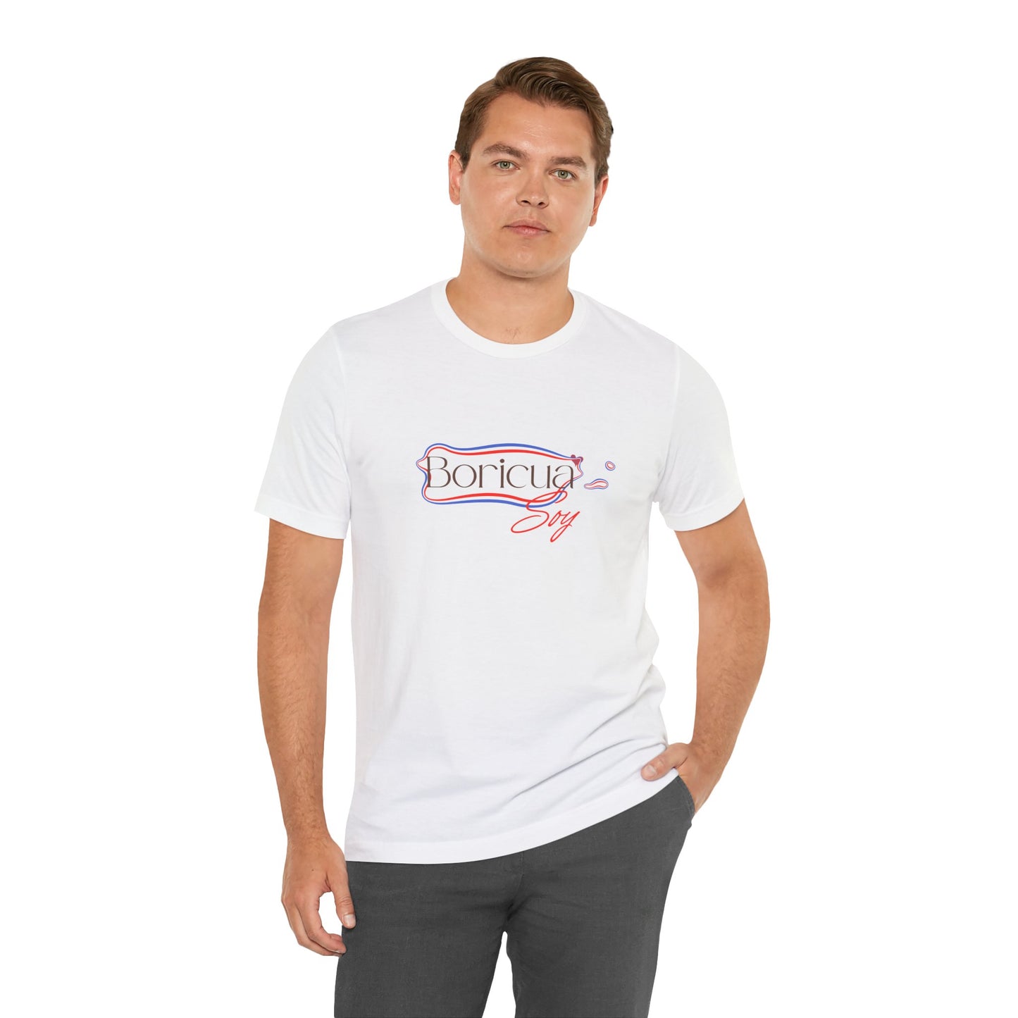 Boricua Soy Unisex Jersey Short Sleeve Tee