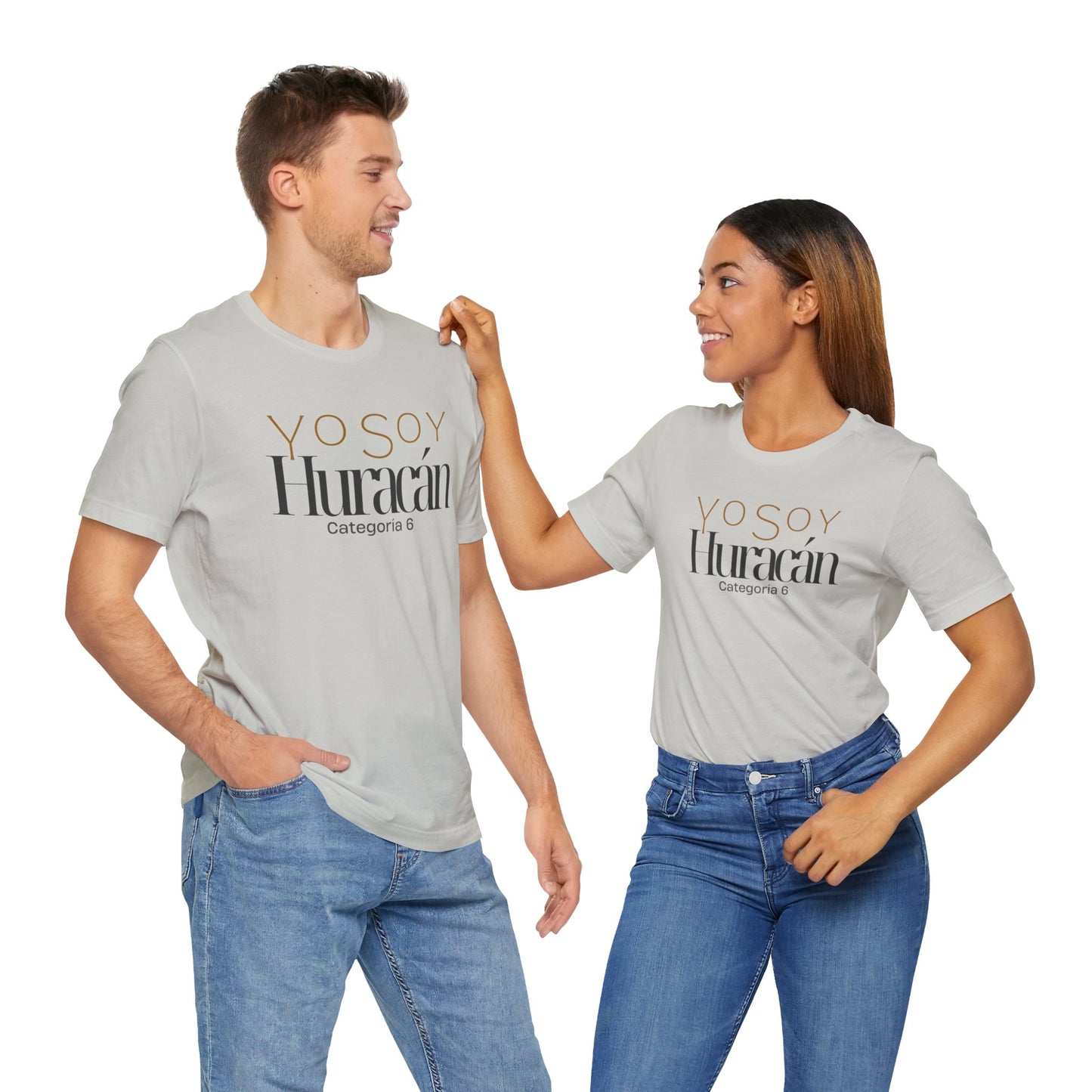 Yo Soy Huracán categoría 6 Unisex Jersey Short Sleeve Tee