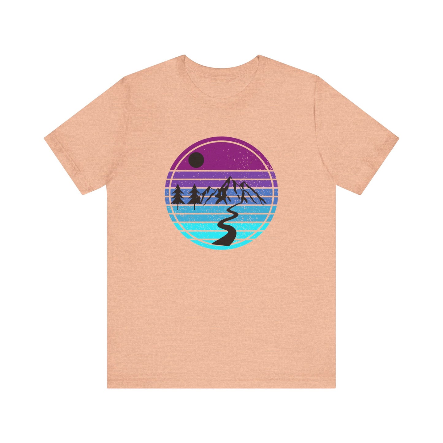 Blue Sunset Unisex Jersey Short Sleeve Tee