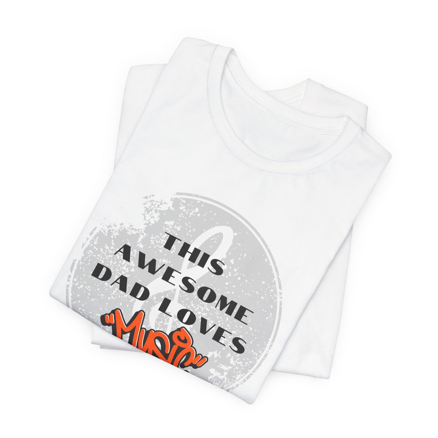 This awesome dad Unisex Jersey Short Sleeve Tee