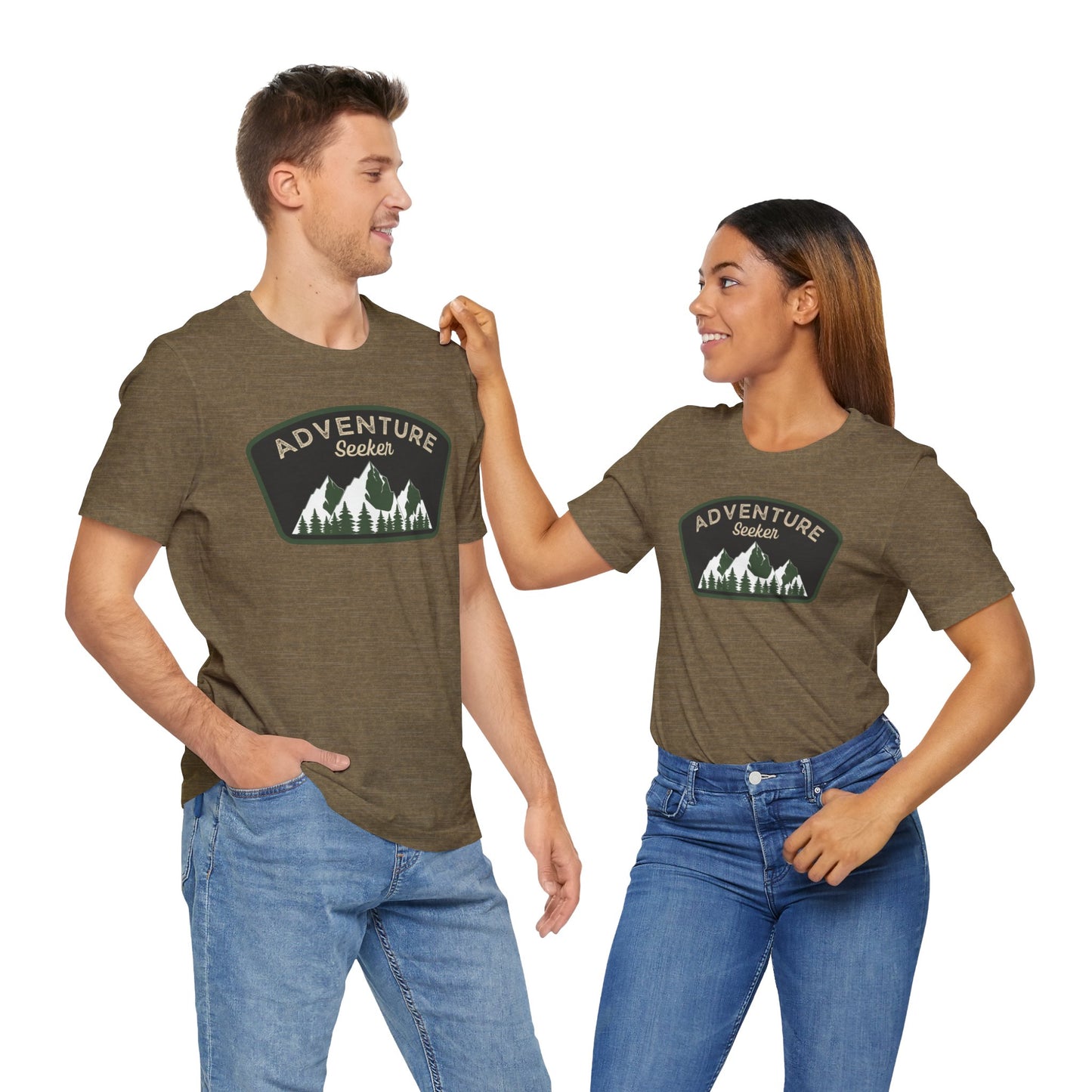 Adventure seeker Unisex Jersey Short Sleeve Tee