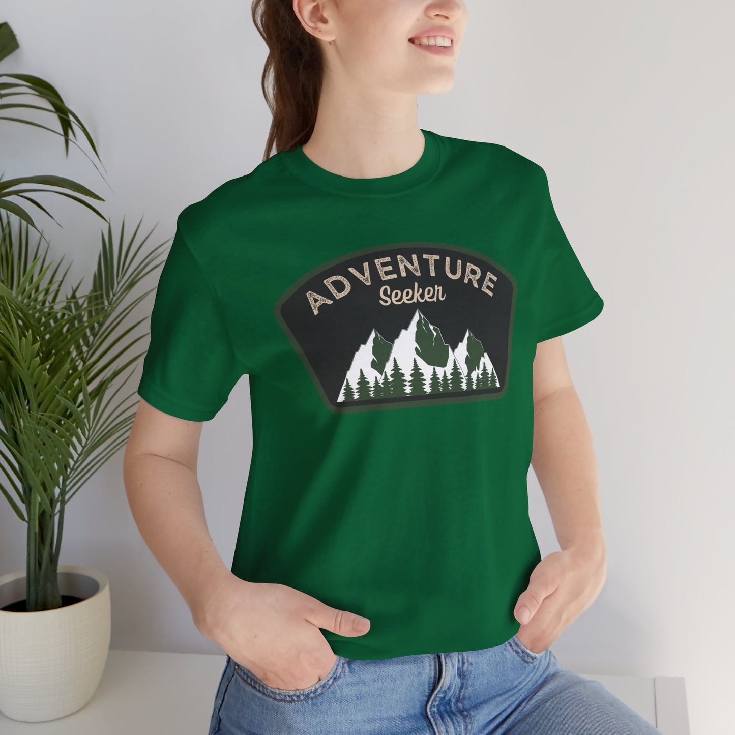 Adventure seeker Unisex Jersey Short Sleeve Tee