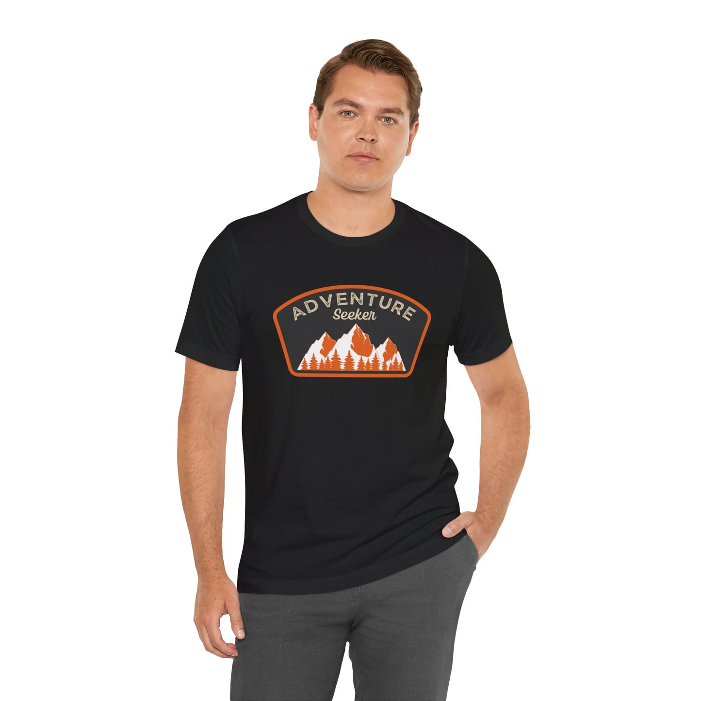 Adventure seeker Unisex Jersey Short Sleeve Tee