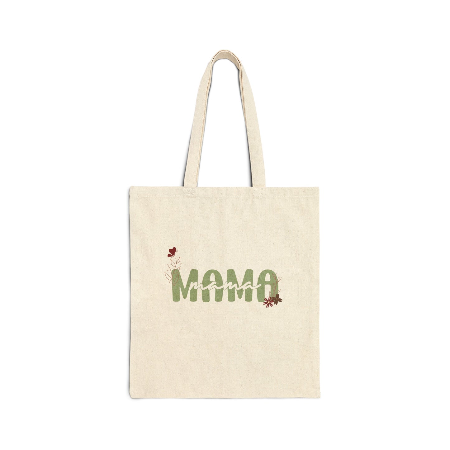 Mama Cotton Canvas Tote Bag