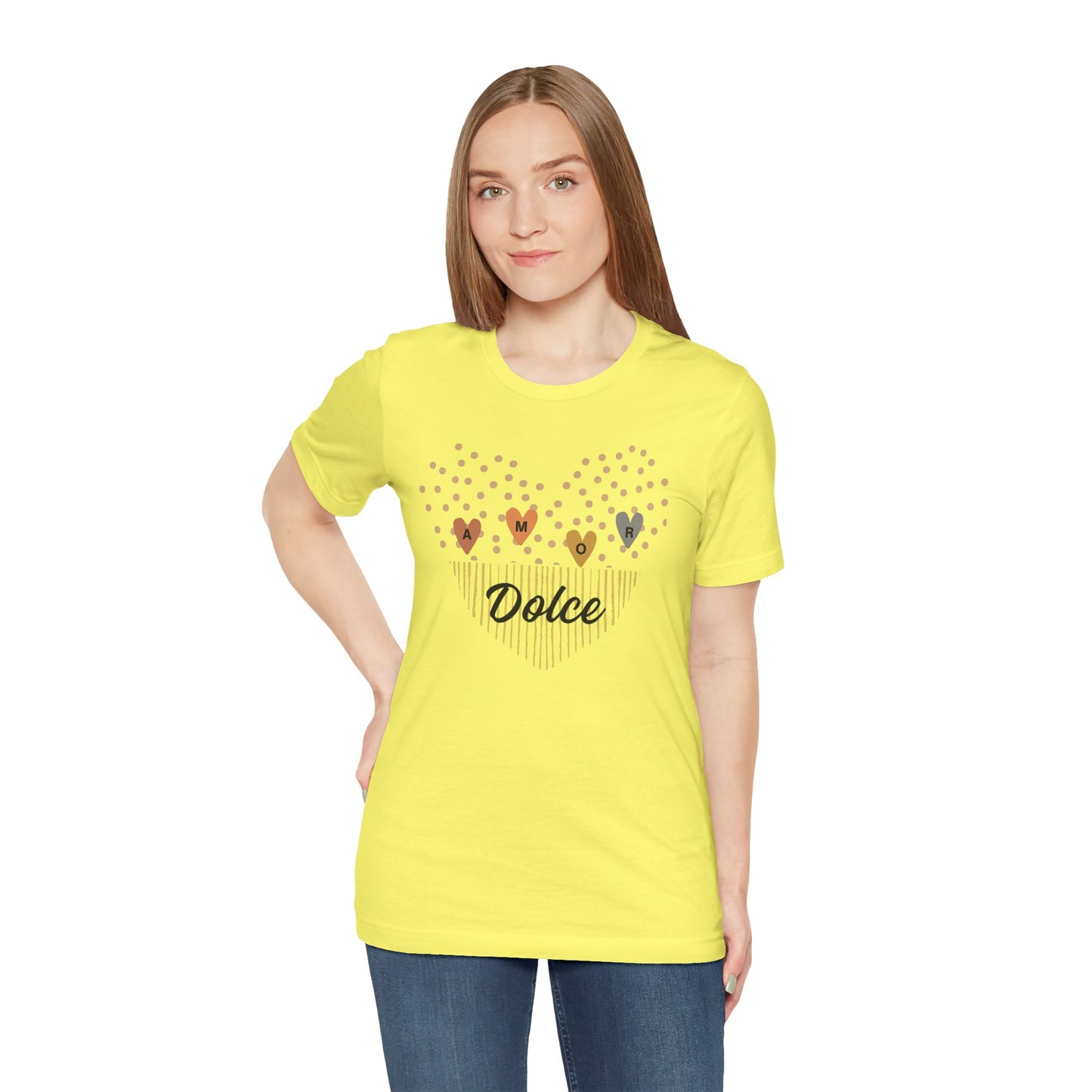 Amor Dolce Unisex Jersey Short Sleeve Tee