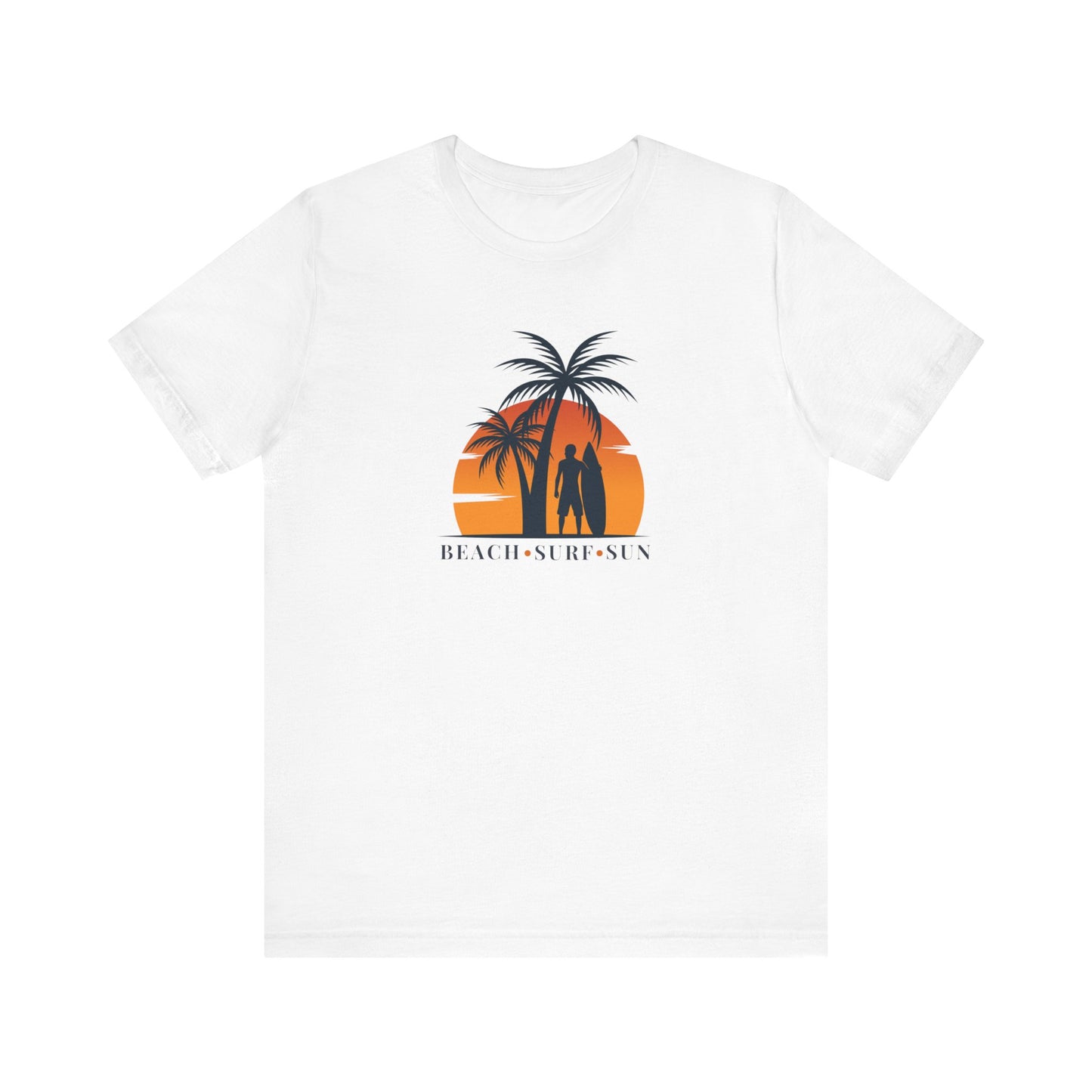 Beach, Surf, Sun Unisex Jersey Short Sleeve Tee