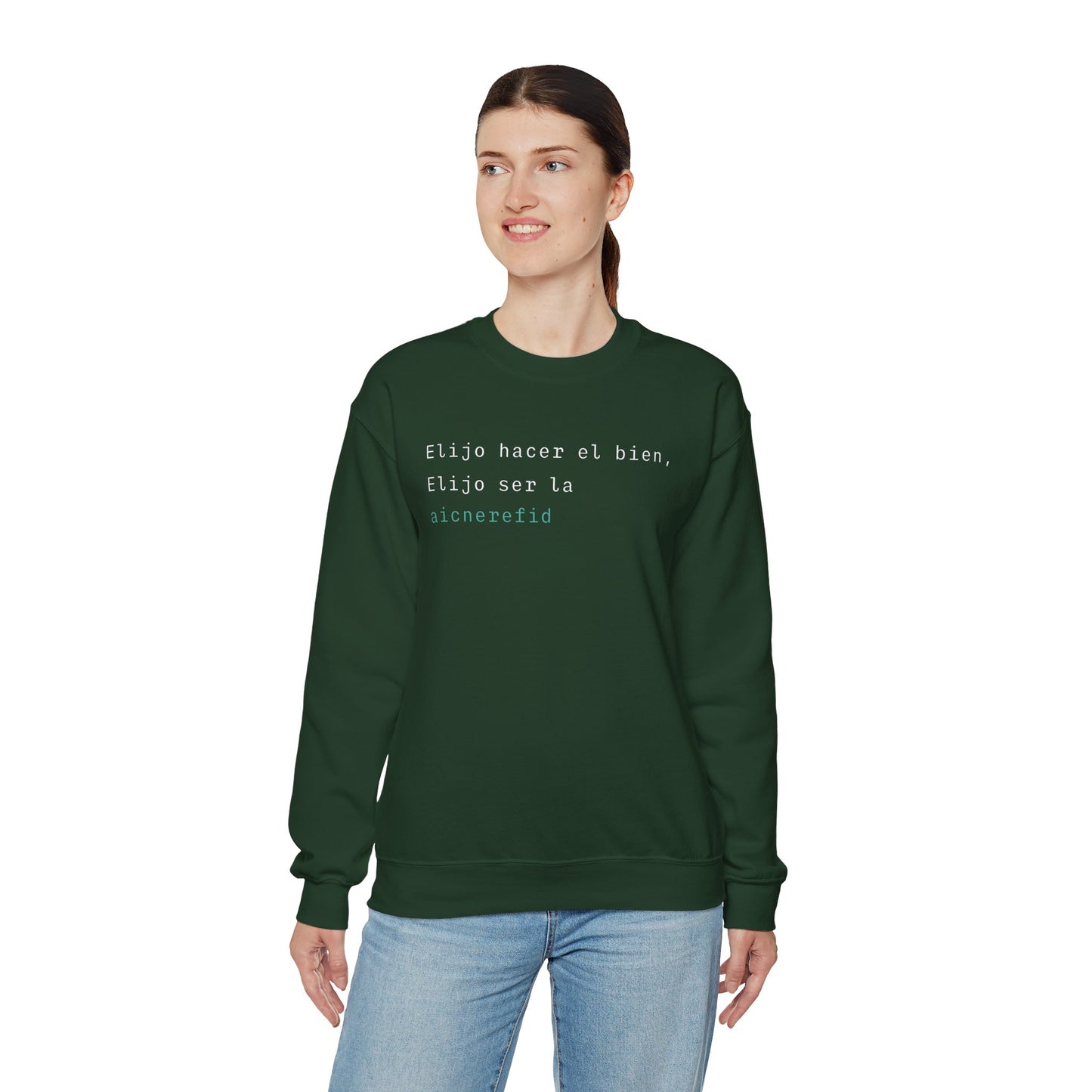 Elijo ser la diferencia Unisex Sweatshirt