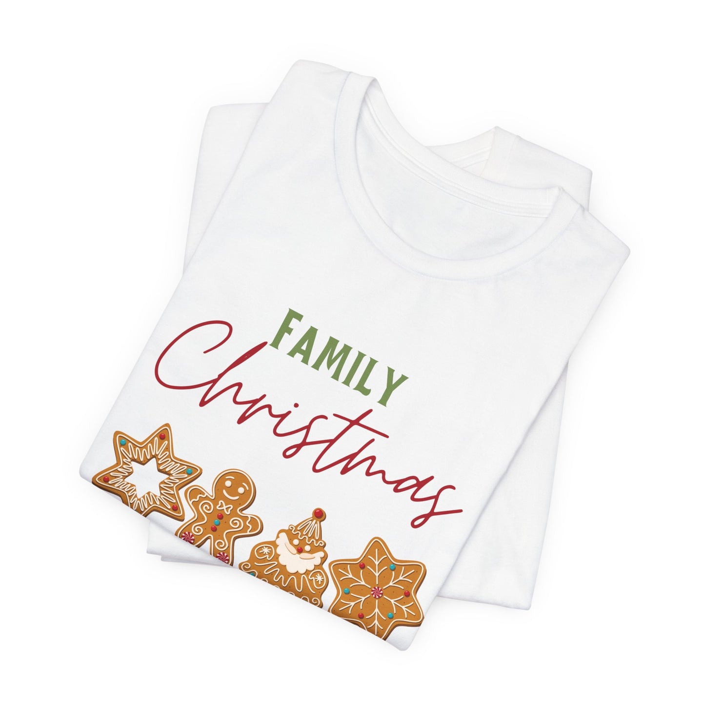 Family Christmas Cookies Unisex Tee