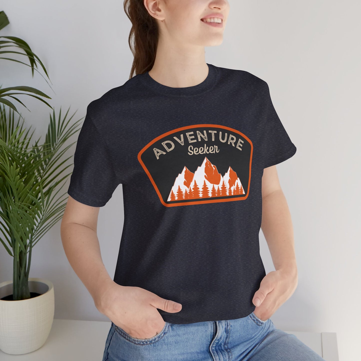 Adventure seeker Unisex Jersey Short Sleeve Tee