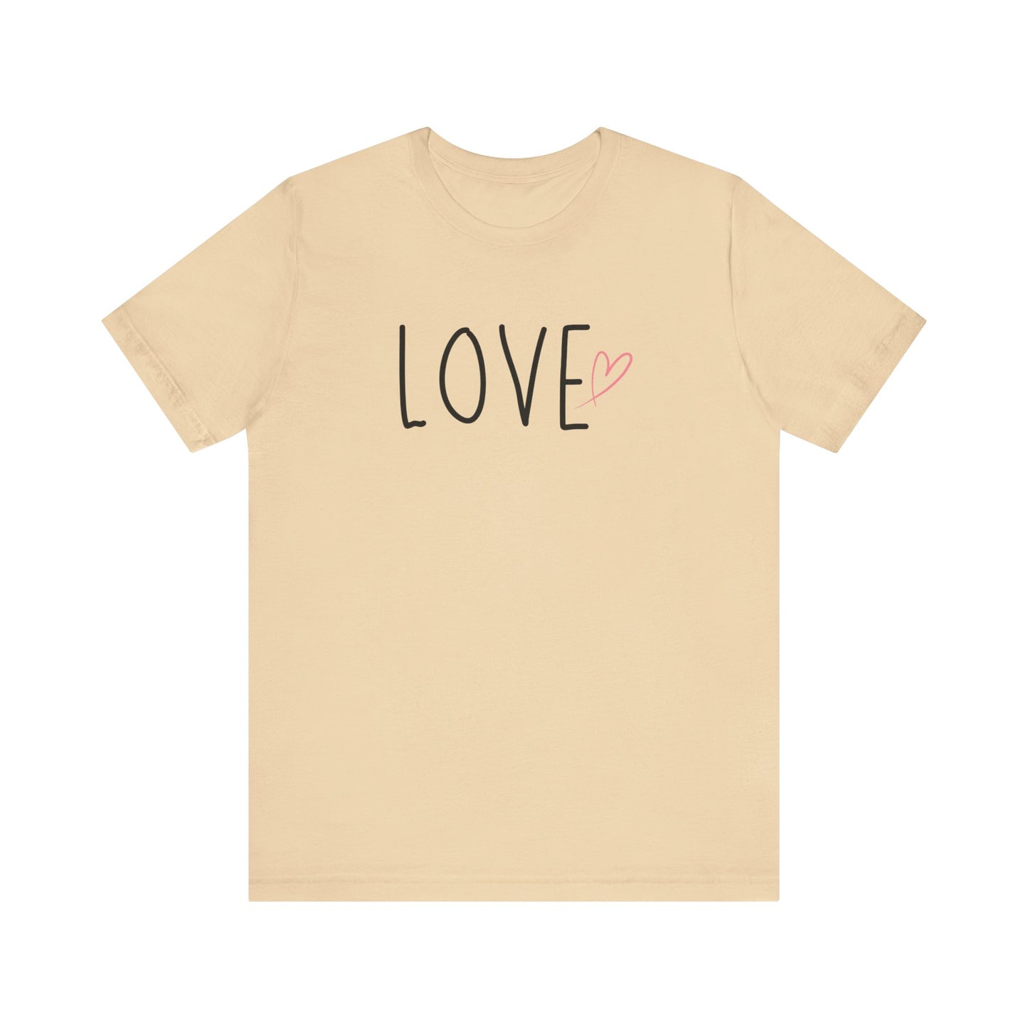 Love Unisex Jersey Short Sleeve Tee