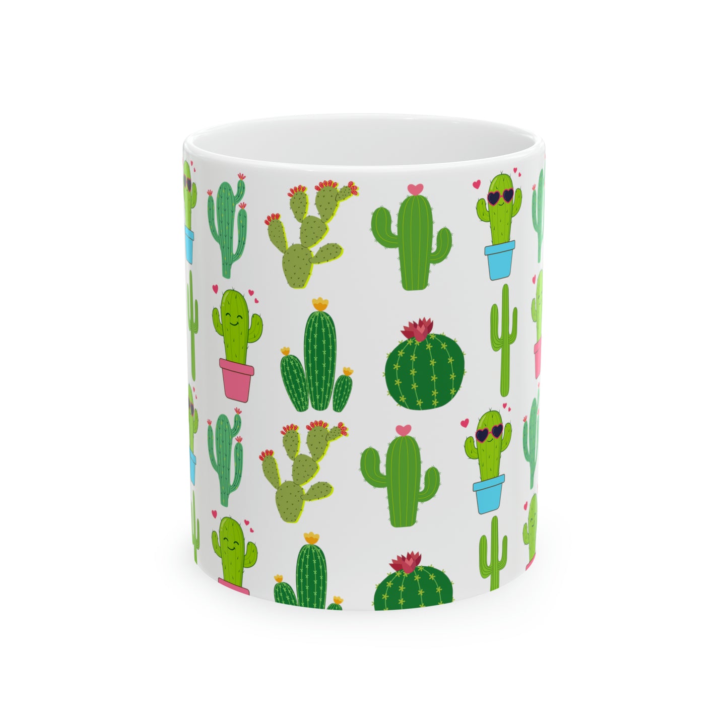 Cactus Ceramic Mug 11oz