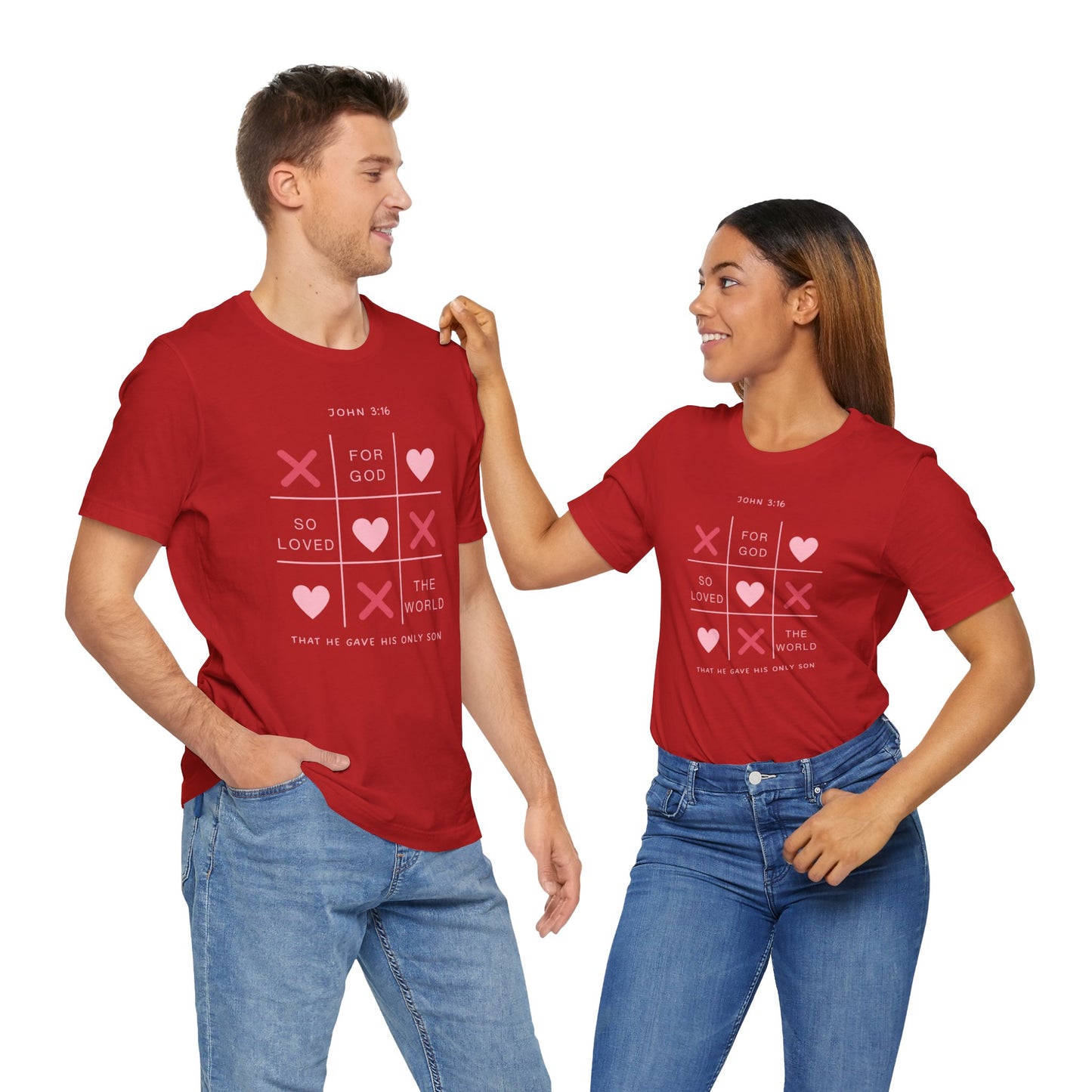 John 3:16 Unisex Jersey Short Sleeve Tee