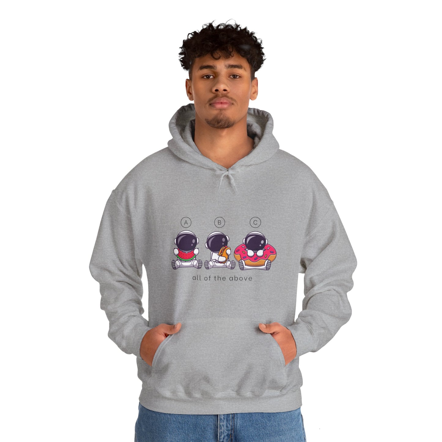 All of the above Unisex Hooded Sweatshirt