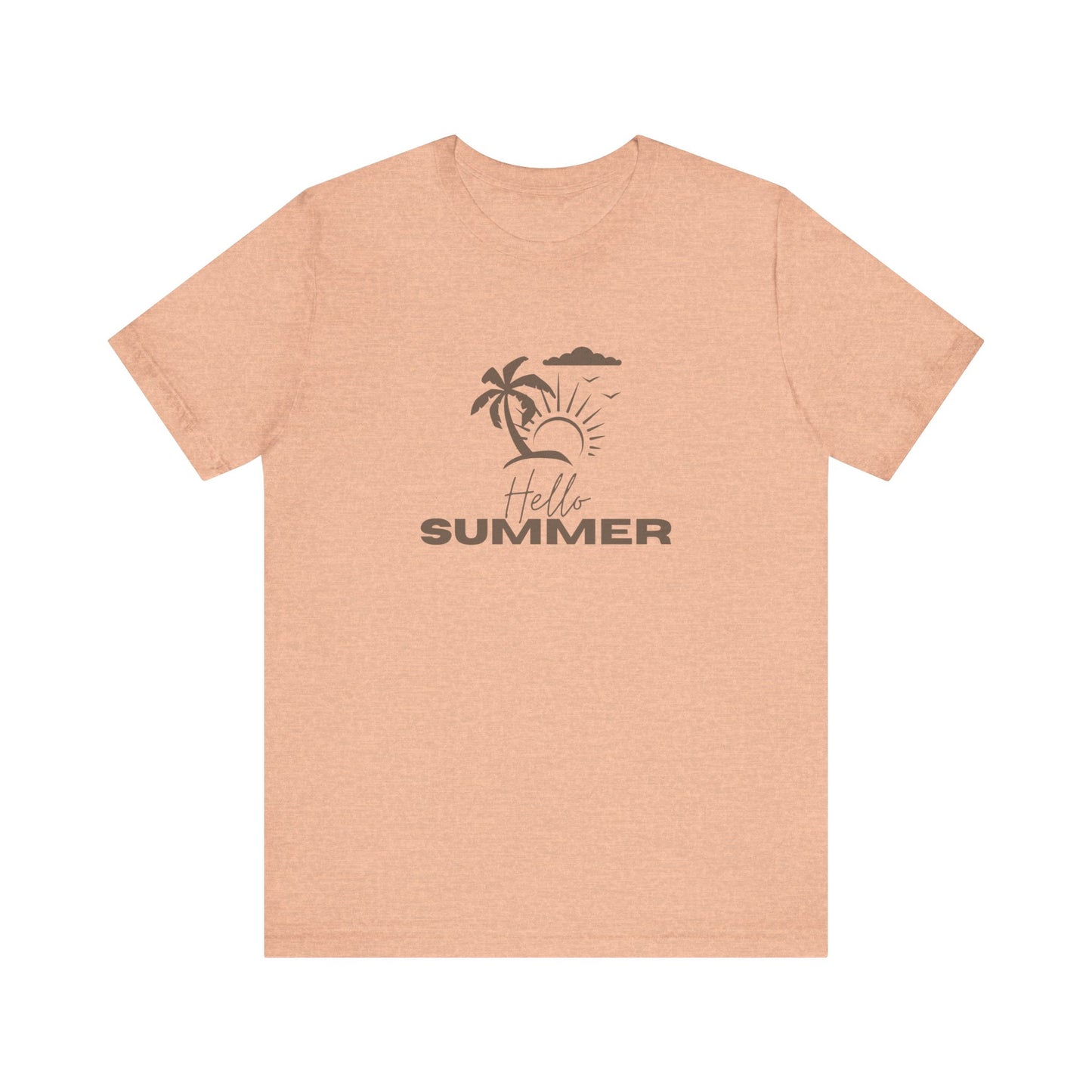 Hello Summer Unisex Jersey Short Sleeve Tee