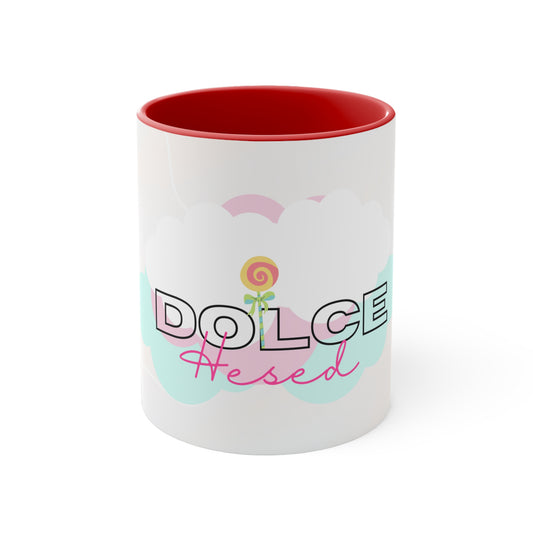 Sweet Dolce Hesed Accent Coffee Mug, 11oz