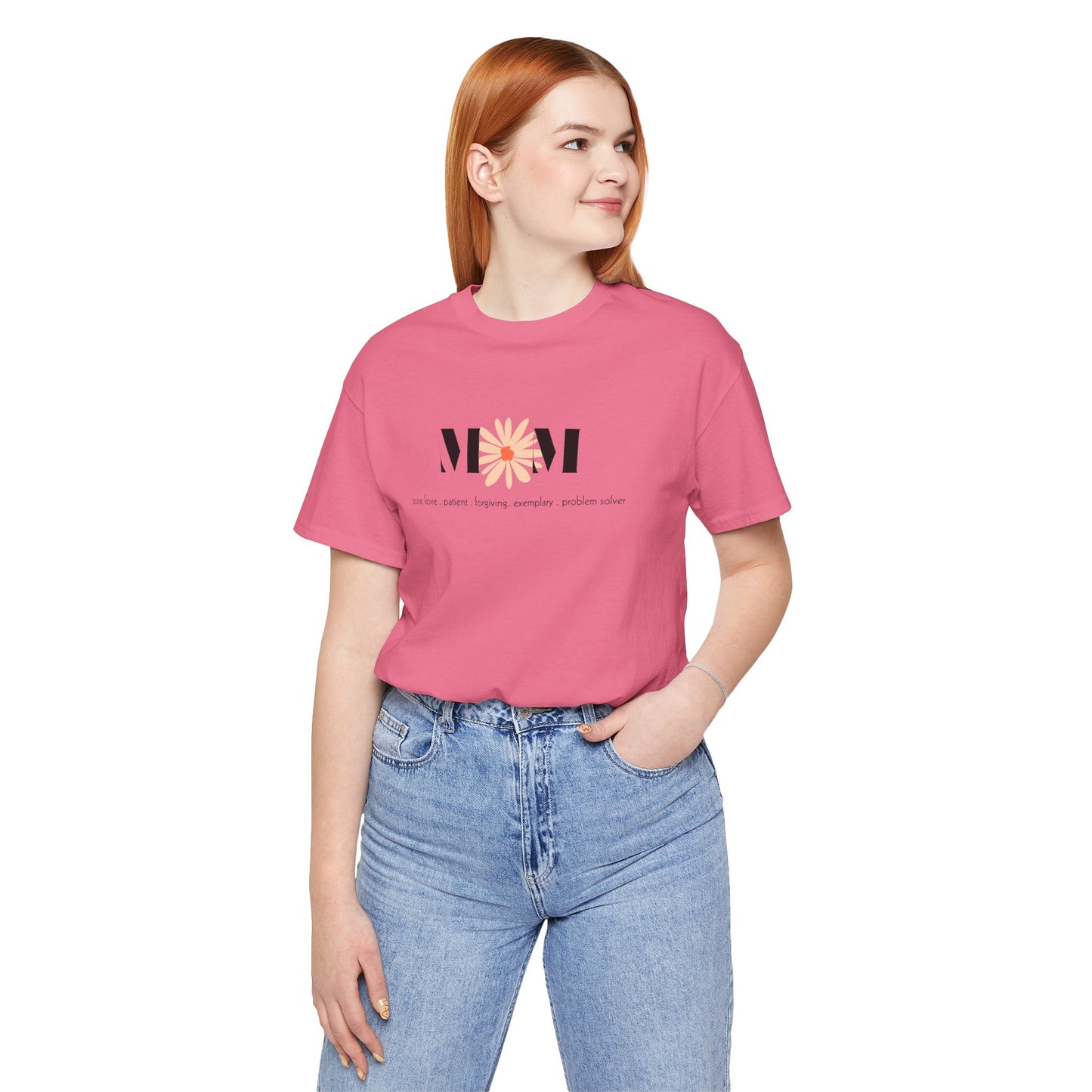 Mom Unisex Jersey Short Sleeve Tee