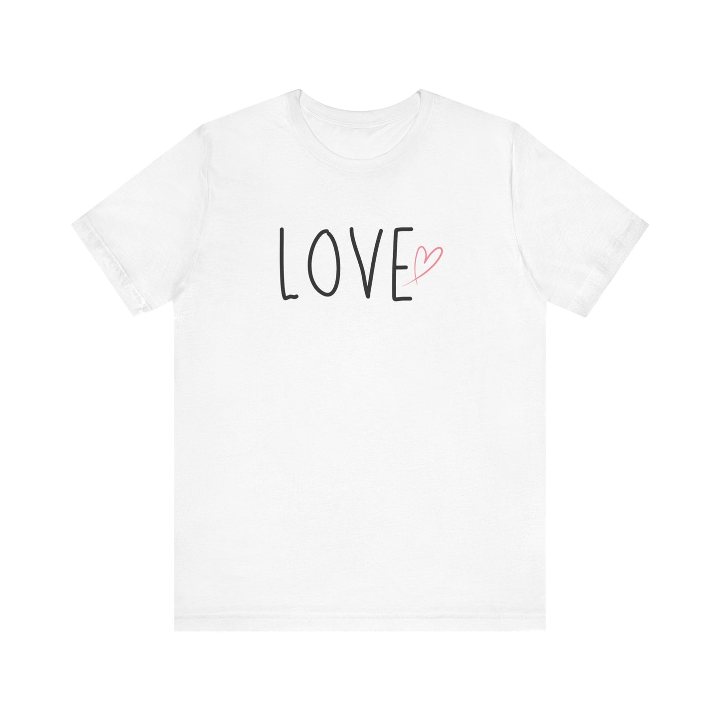 Love Unisex Jersey Short Sleeve Tee