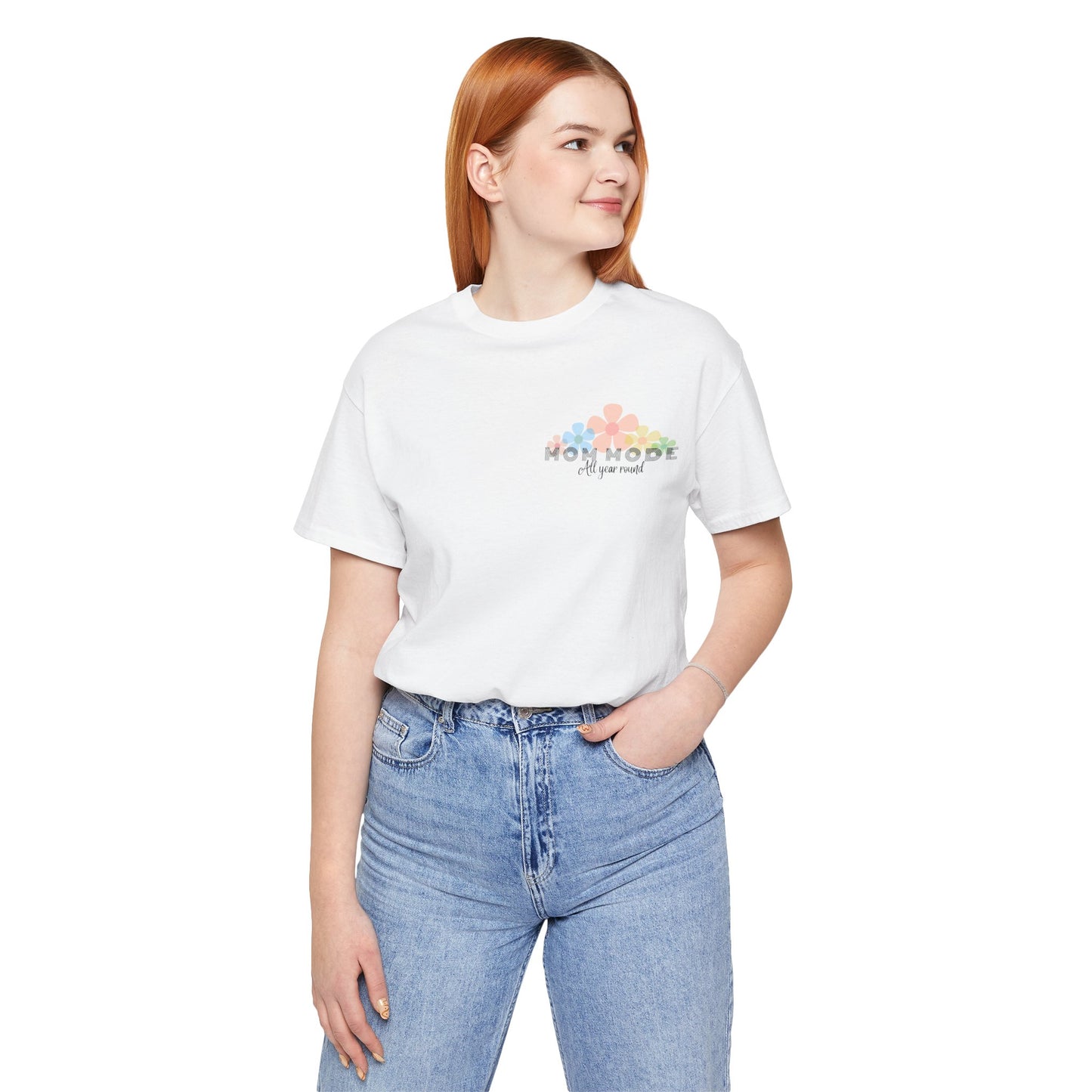 Mom Mode Unisex Jersey Short Sleeve Tee